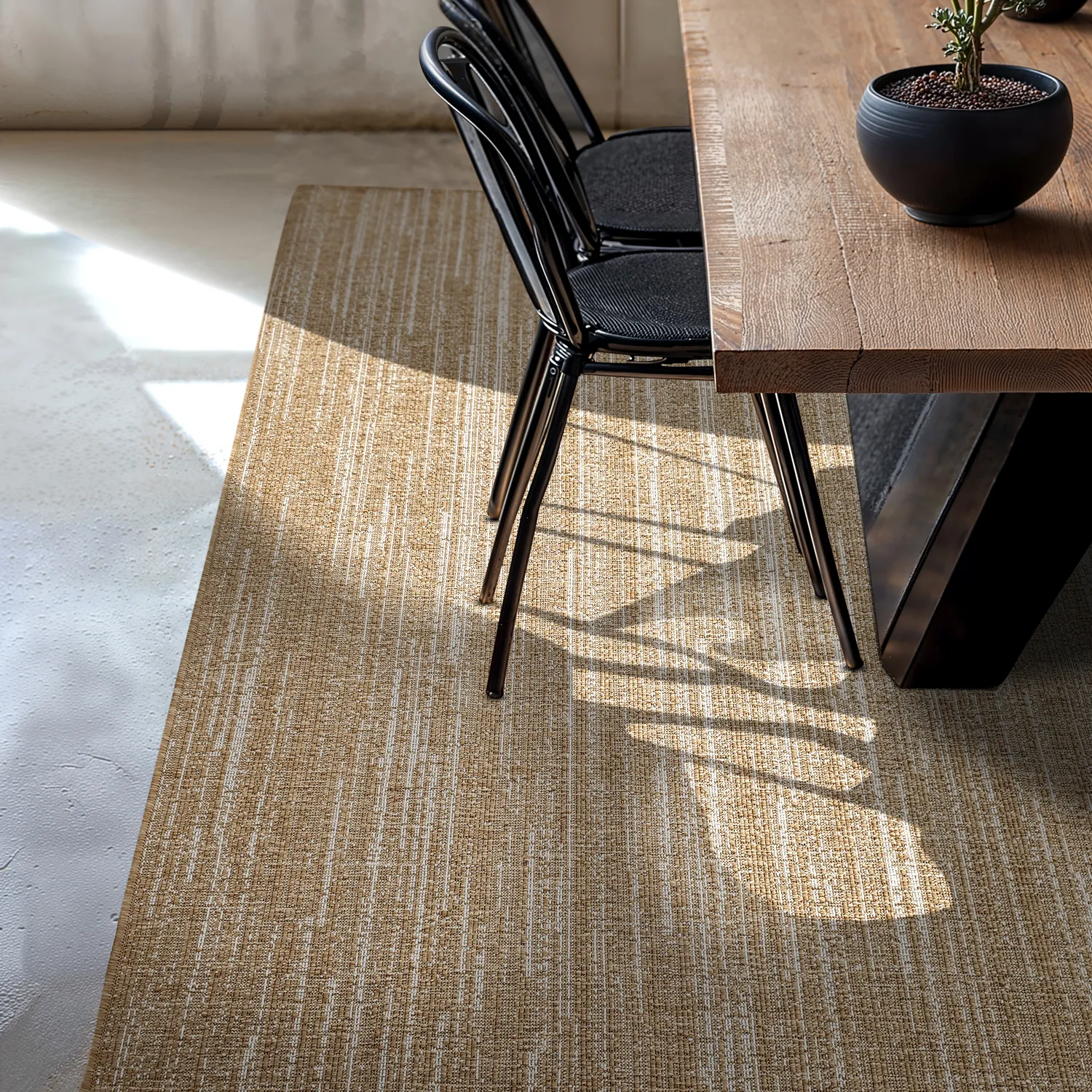 Vloerkleden voor binnen en buiten - Liam (jute)