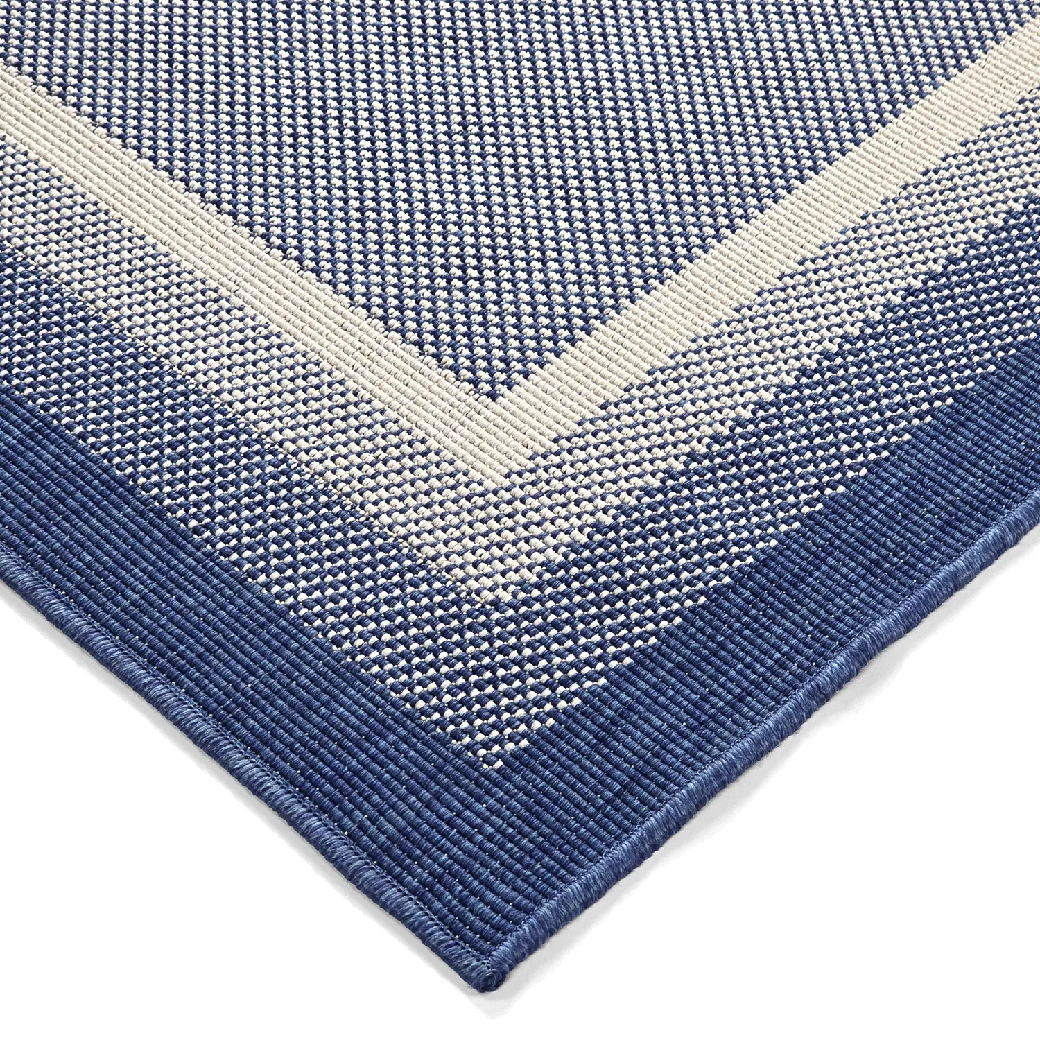 Vloerkleden voor binnen en buiten - Mason (blauw)