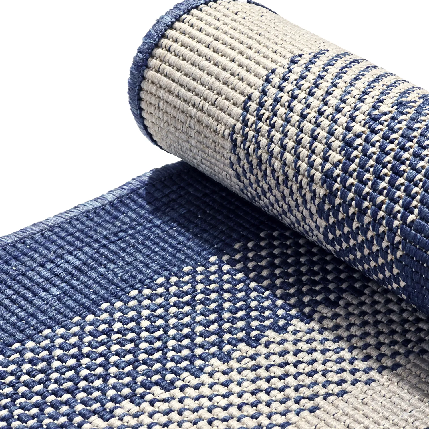 Vloerkleden voor binnen en buiten - Mason (blauw)