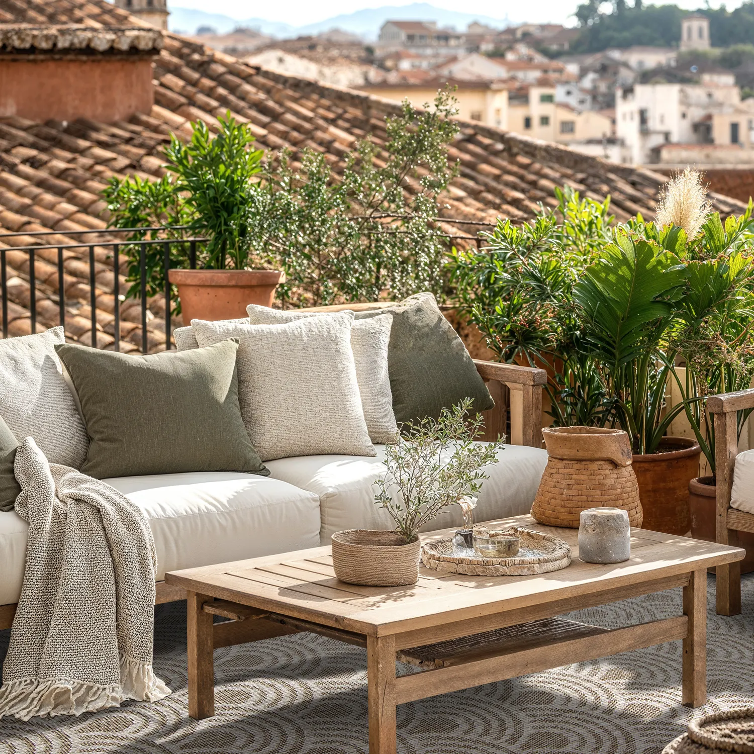 Vloerkleden voor binnen en buiten - Odin (beige)