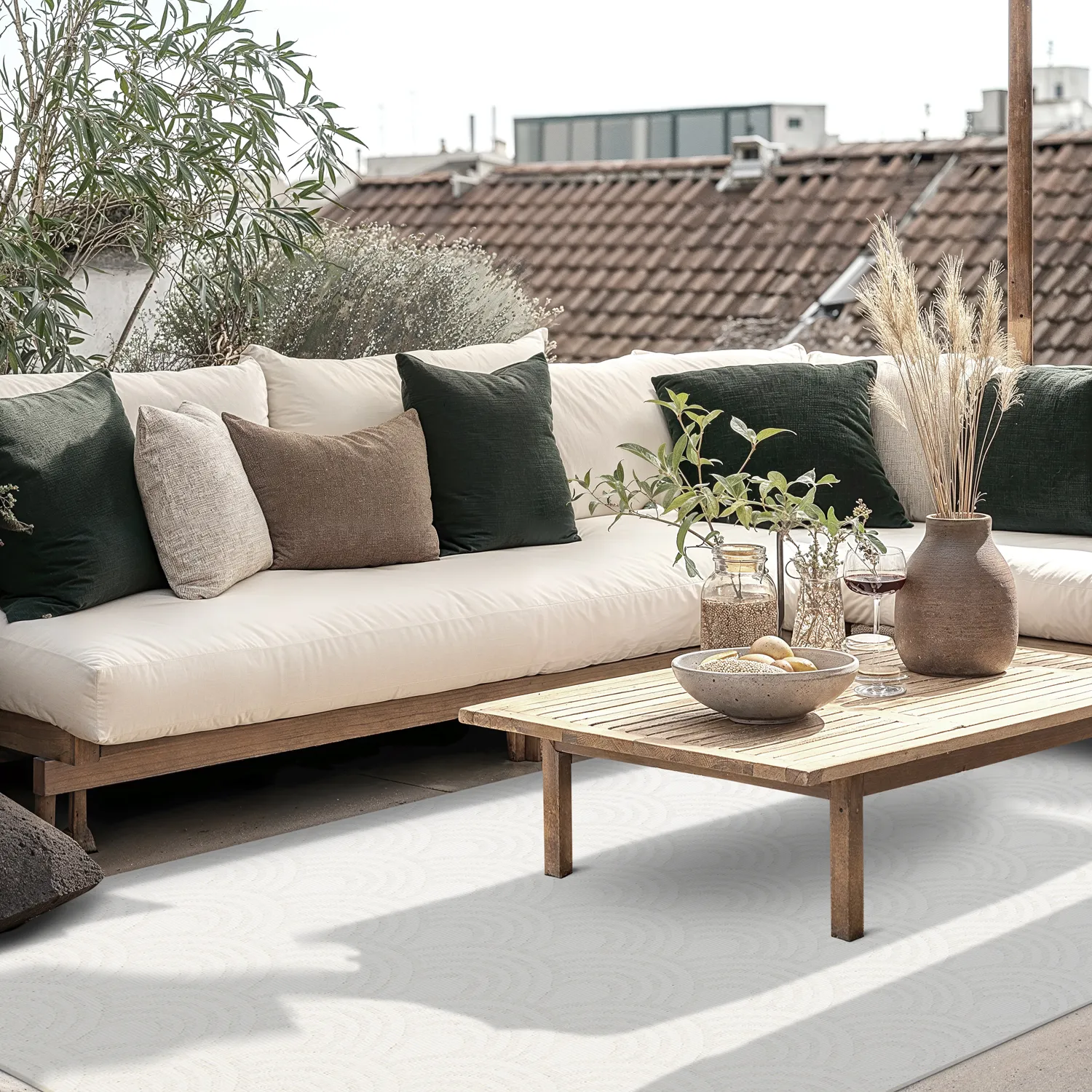 Vloerkleden voor binnen en buiten - Odin (offwhite)