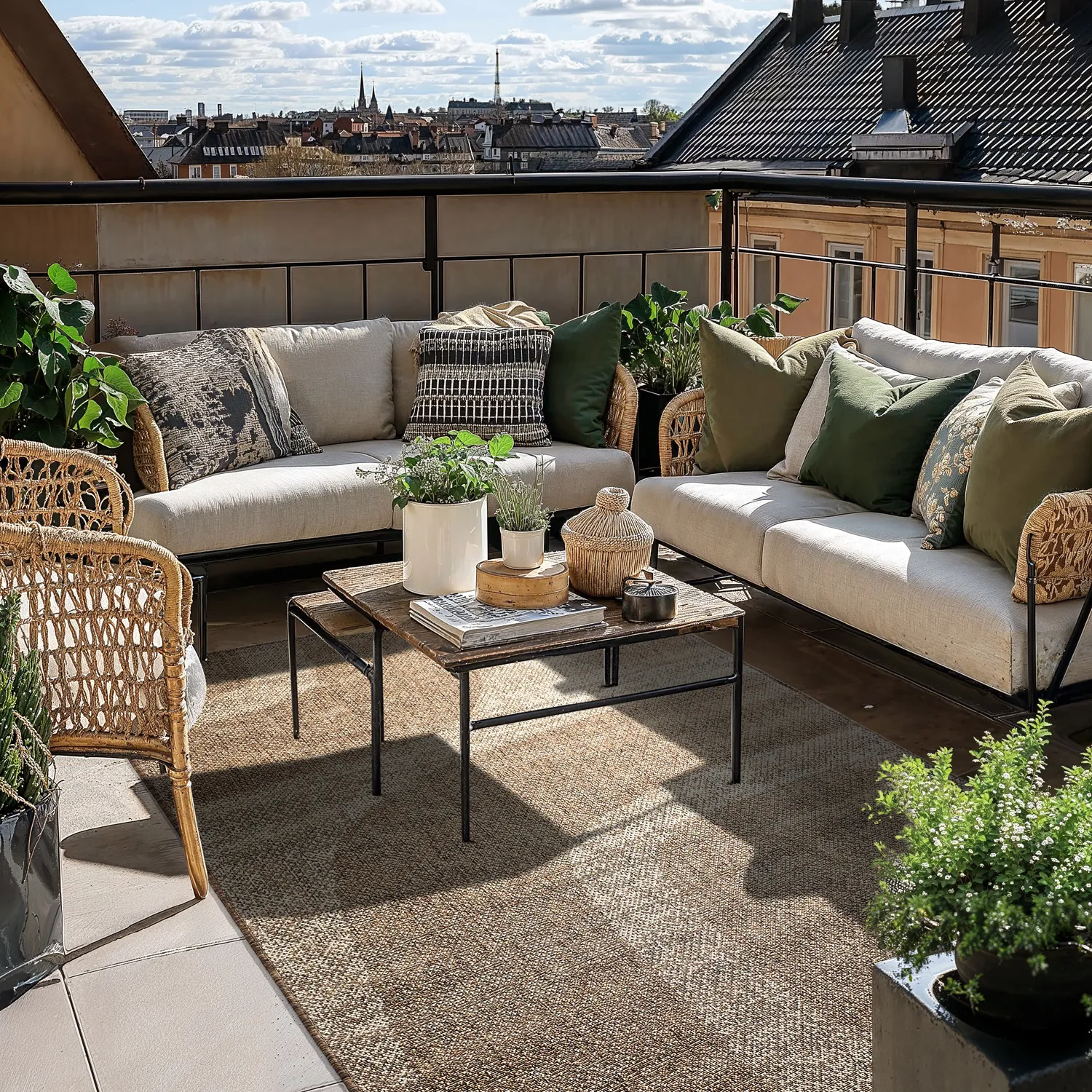 Shaggy Indoor/Outdoor - Orrville (bruin)