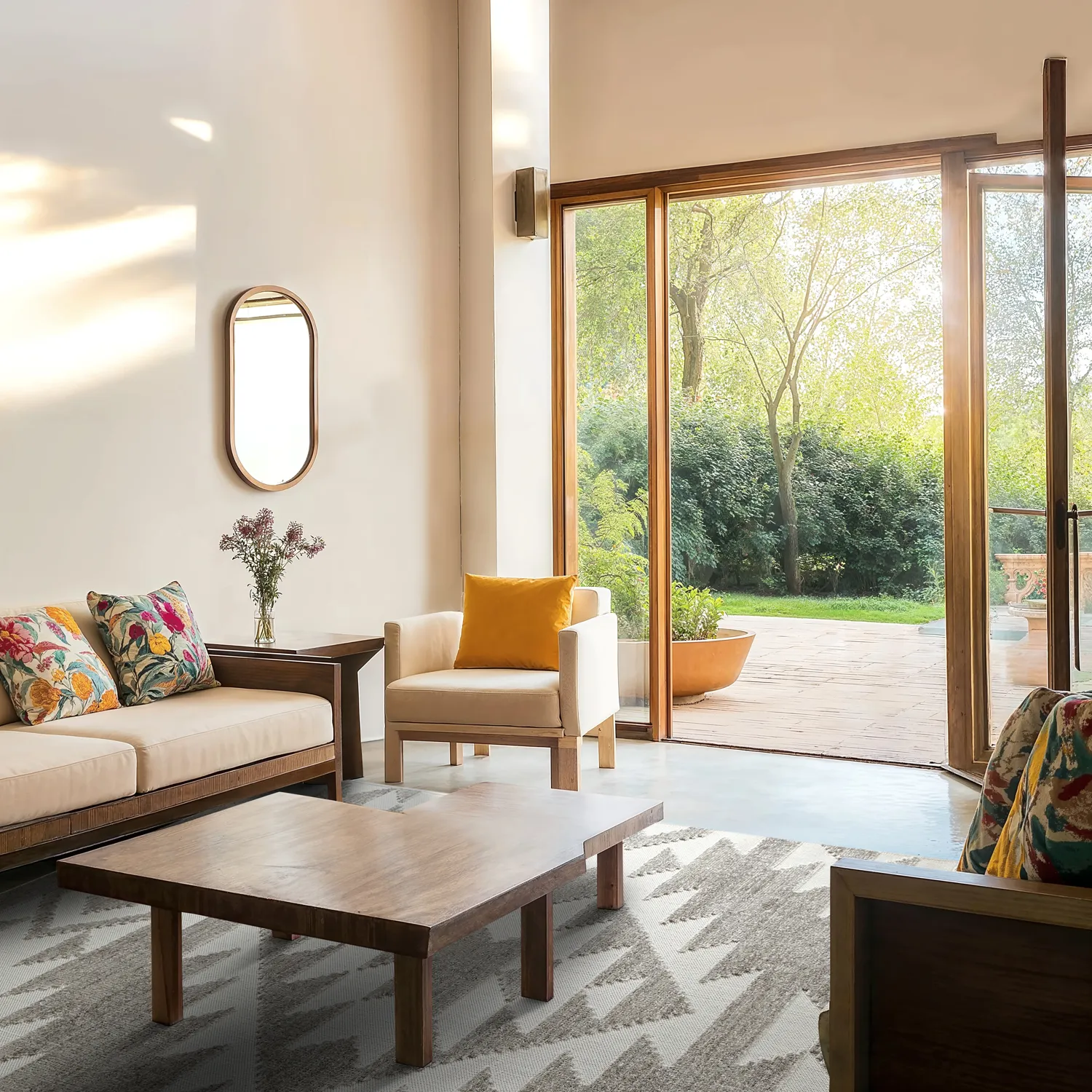 Shaggy Indoor/Outdoor - Patton (grijs)