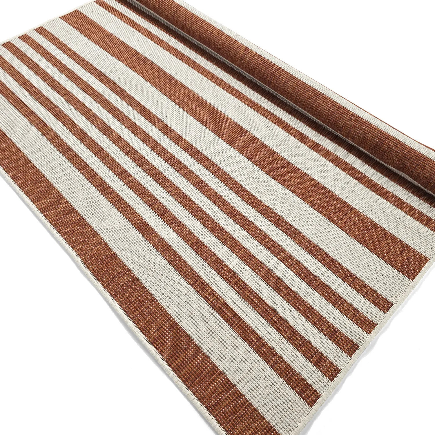 Vloerkleden voor binnen en buiten - Riley (oranje)