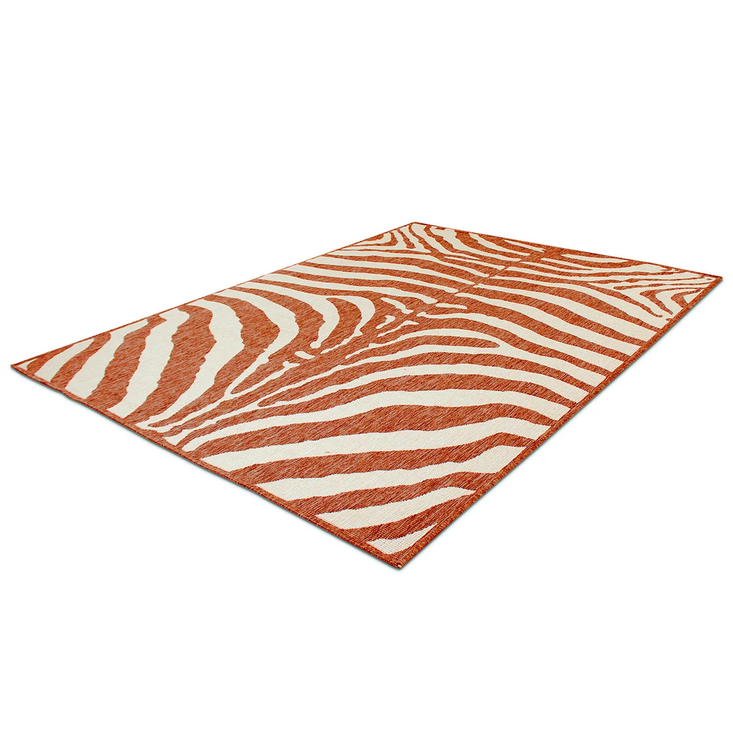 Vloerkleden voor binnen en buiten - Winona (oranje)