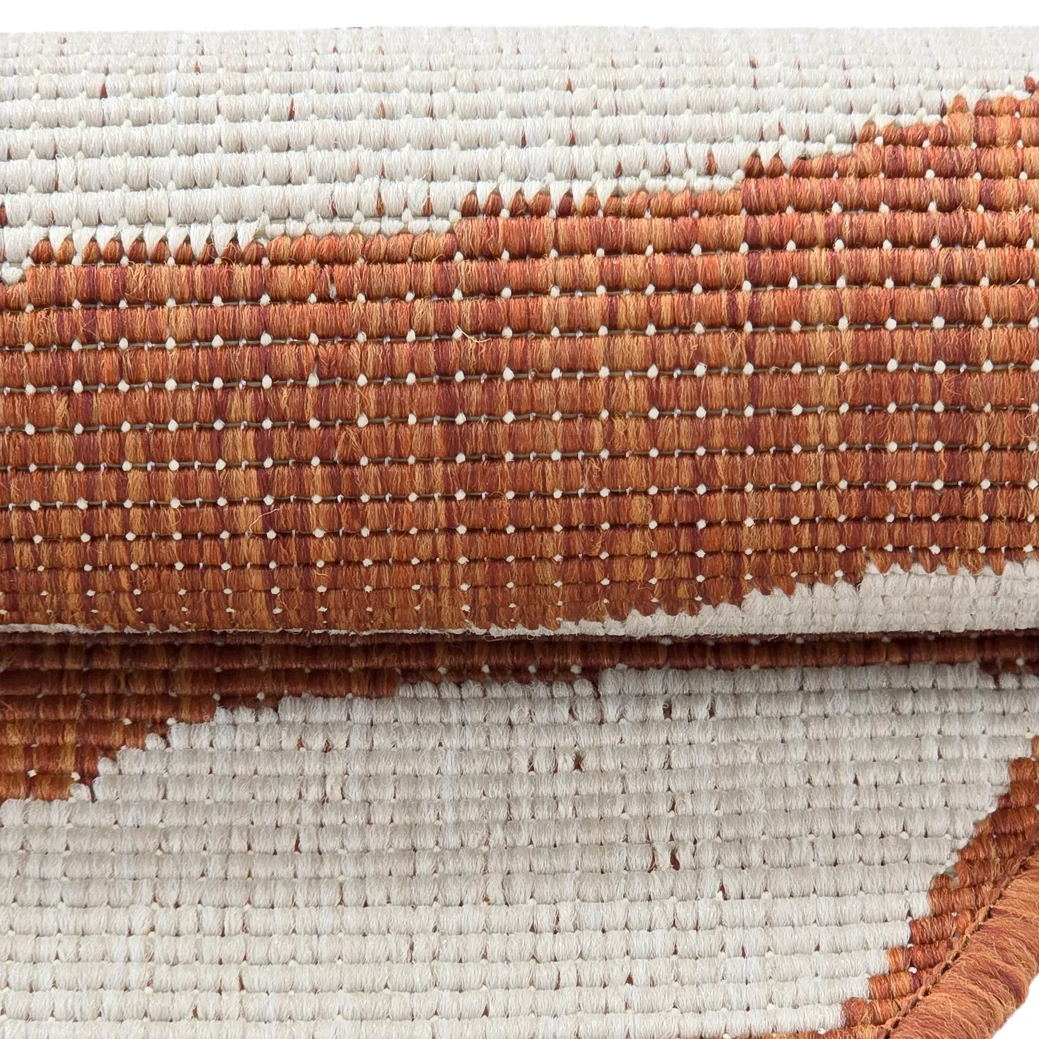 Vloerkleden voor binnen en buiten - Winona (oranje)