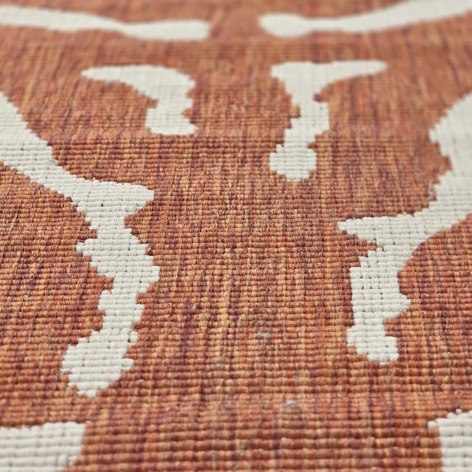 Rond vloerkleed - Indoor/Outdoor Winona (oranje)