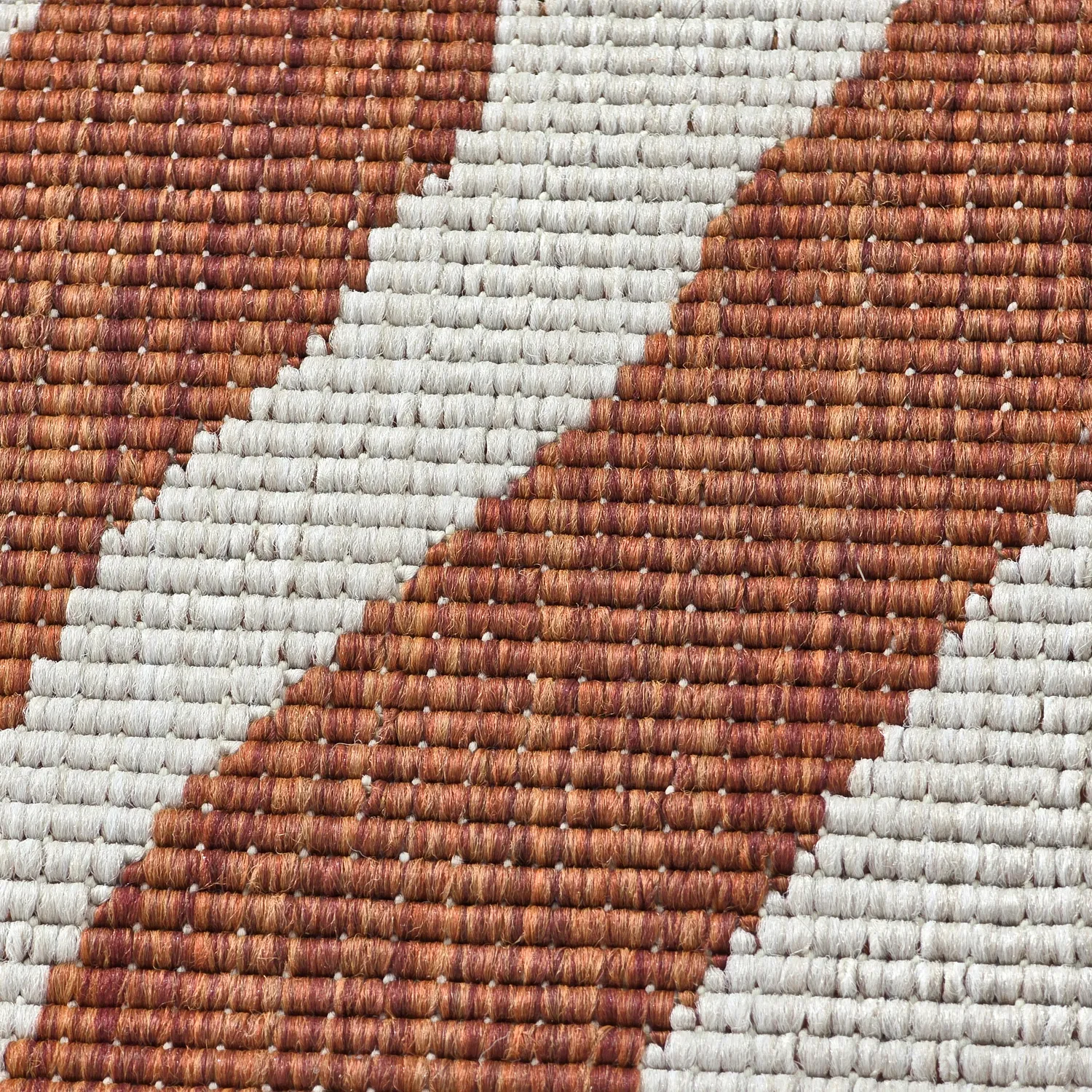 Rond vloerkleed - Indoor/Outdoor Winona (oranje)