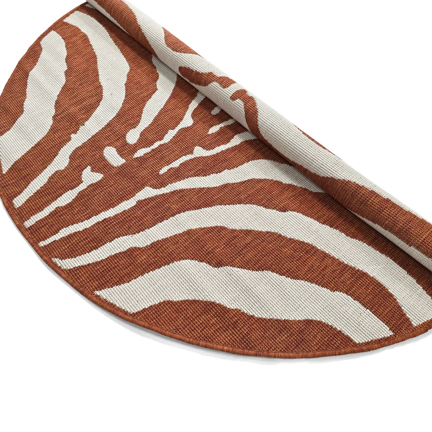 Rond vloerkleed - Indoor/Outdoor Winona (oranje)