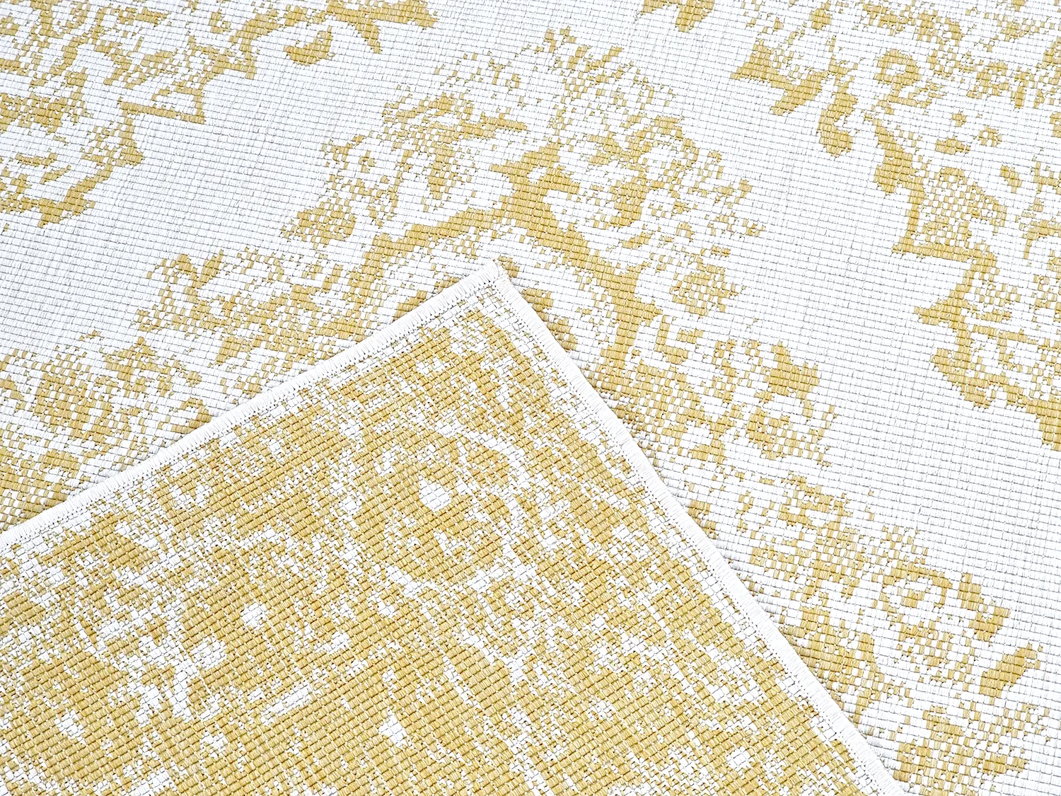 Vloerkleden voor binnen en buiten - Boyd (geel)