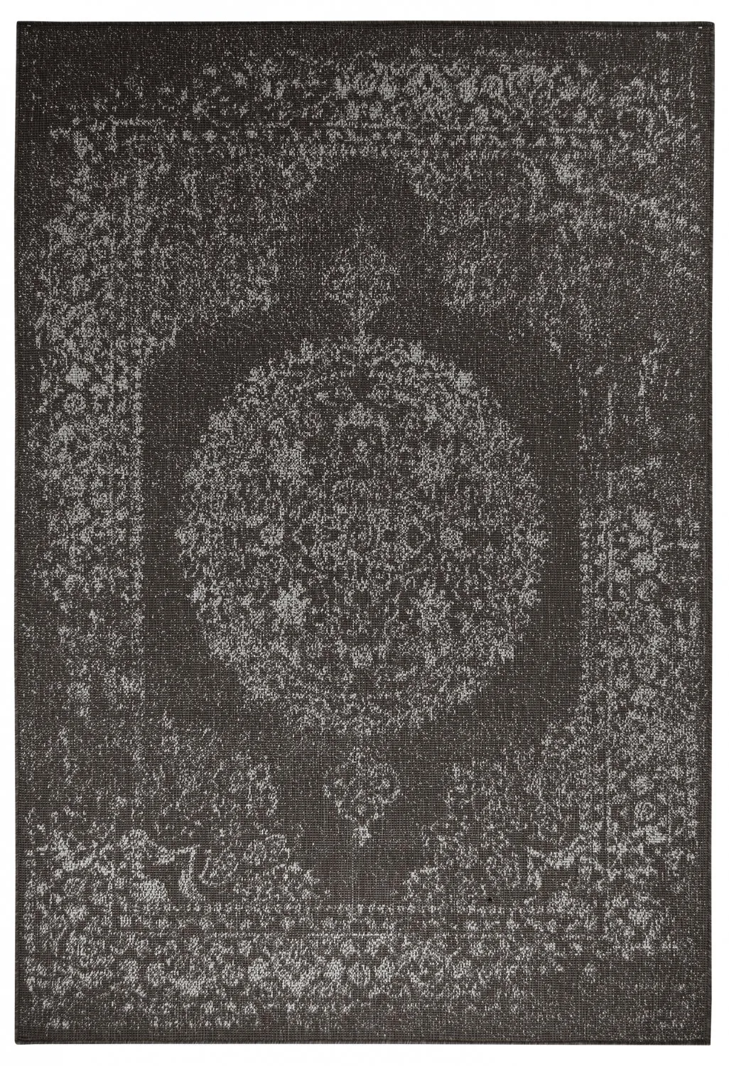 Vloerkleden voor binnen en buiten - Ellstin (zwart)