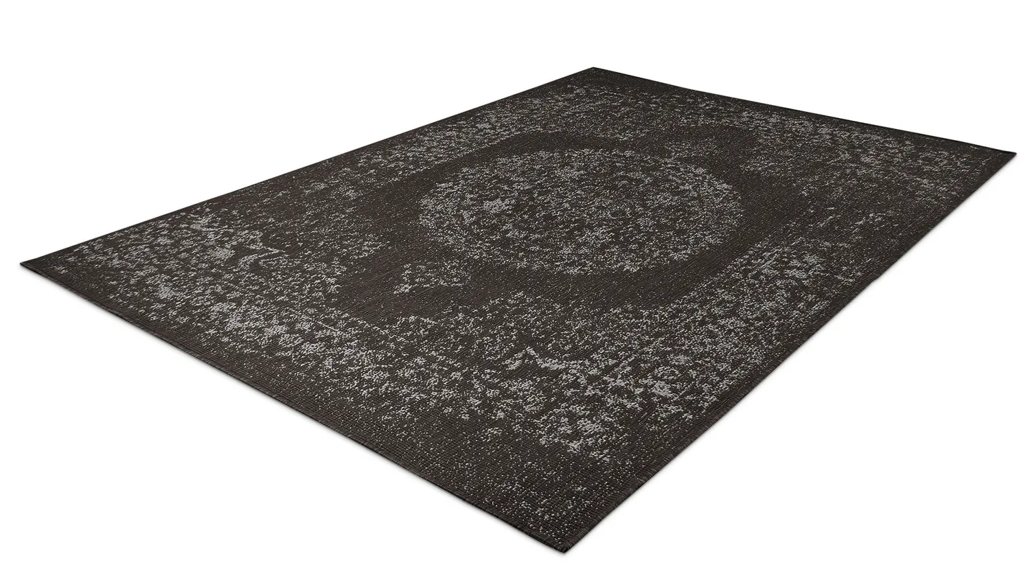 Vloerkleden voor binnen en buiten - Ellstin (zwart)