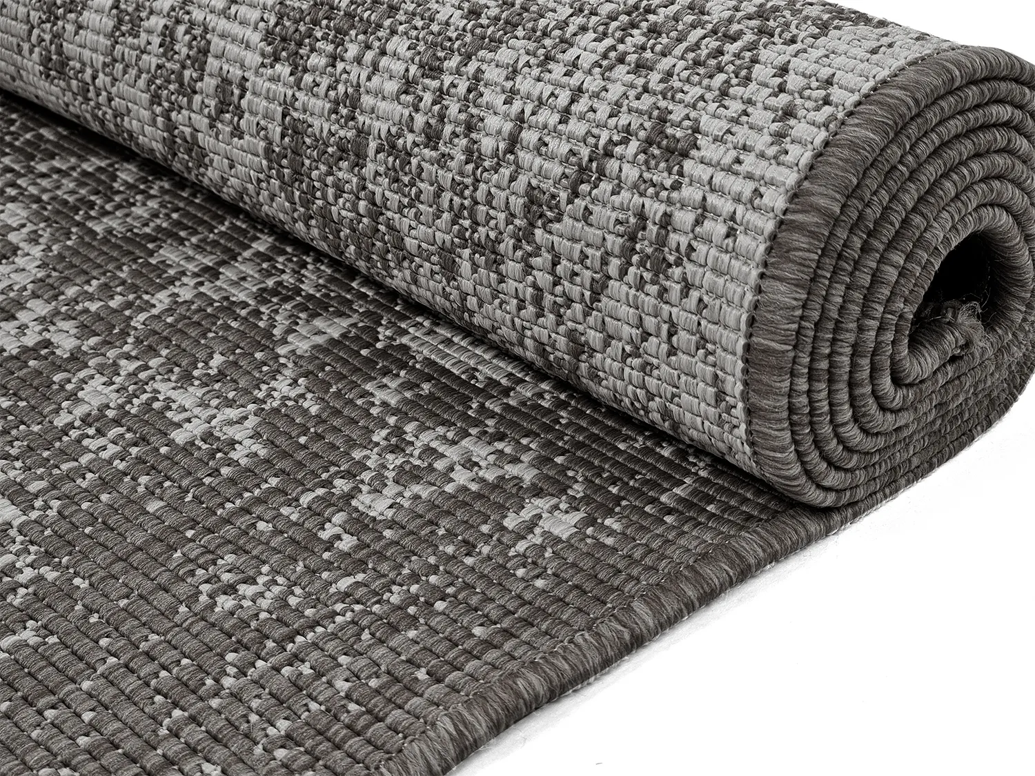 Vloerkleden voor binnen en buiten - Ellstin (zwart)