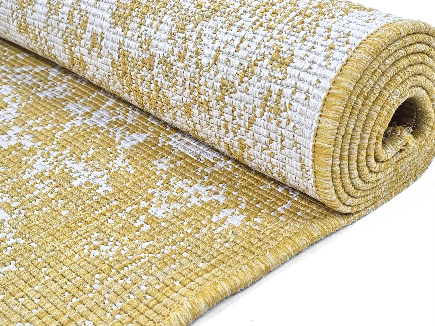 Vloerkleden voor binnen en buiten - Ellstin (geel)