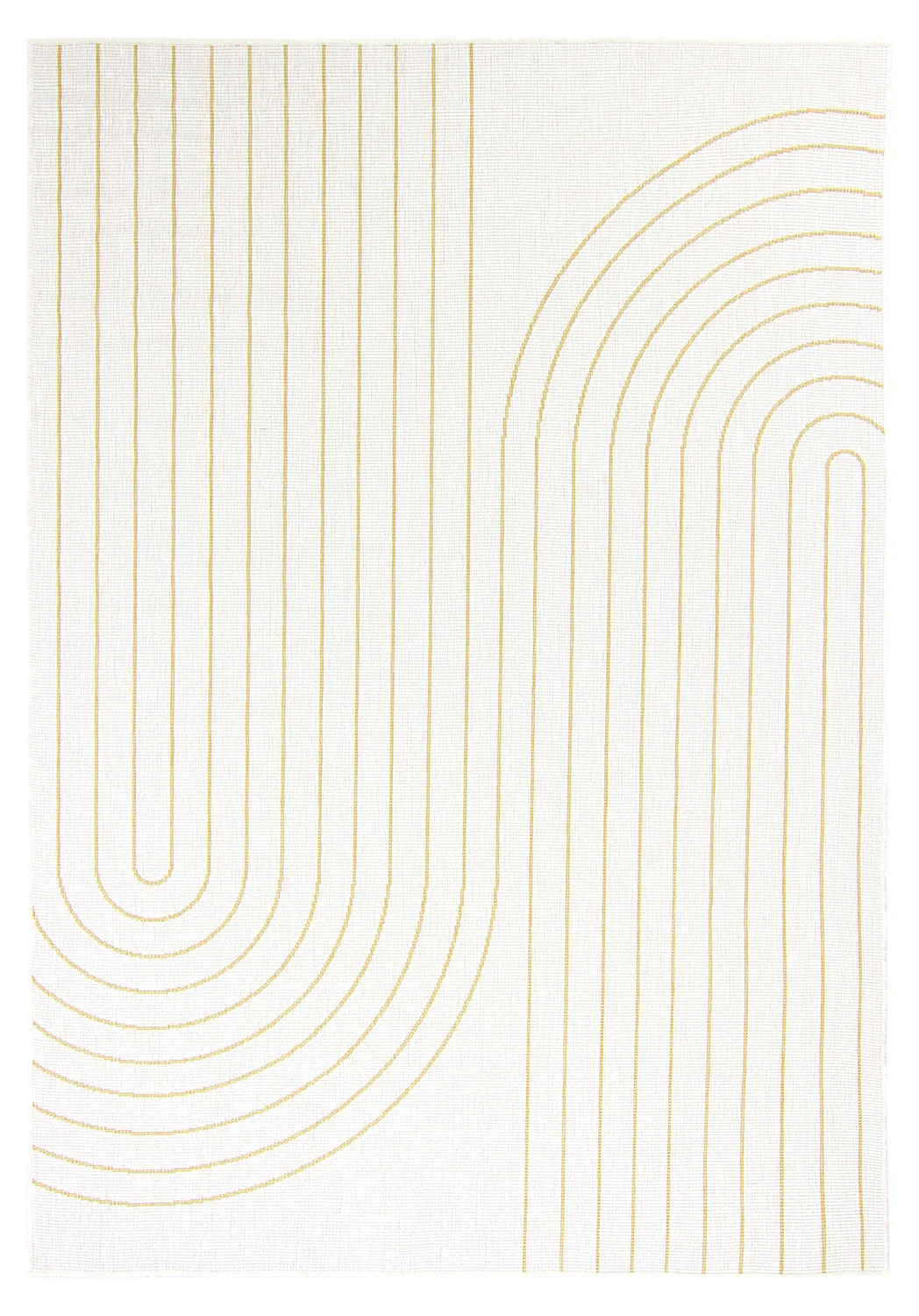 Vloerkleden voor binnen en buiten - Gordo (geel)