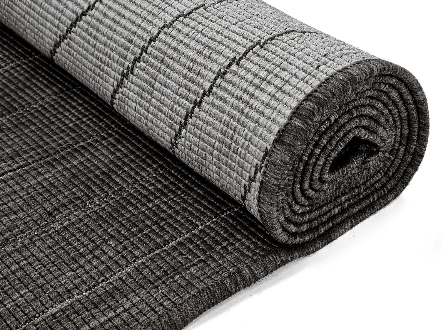 Vloerkleden voor binnen en buiten - Hayden (zwart)