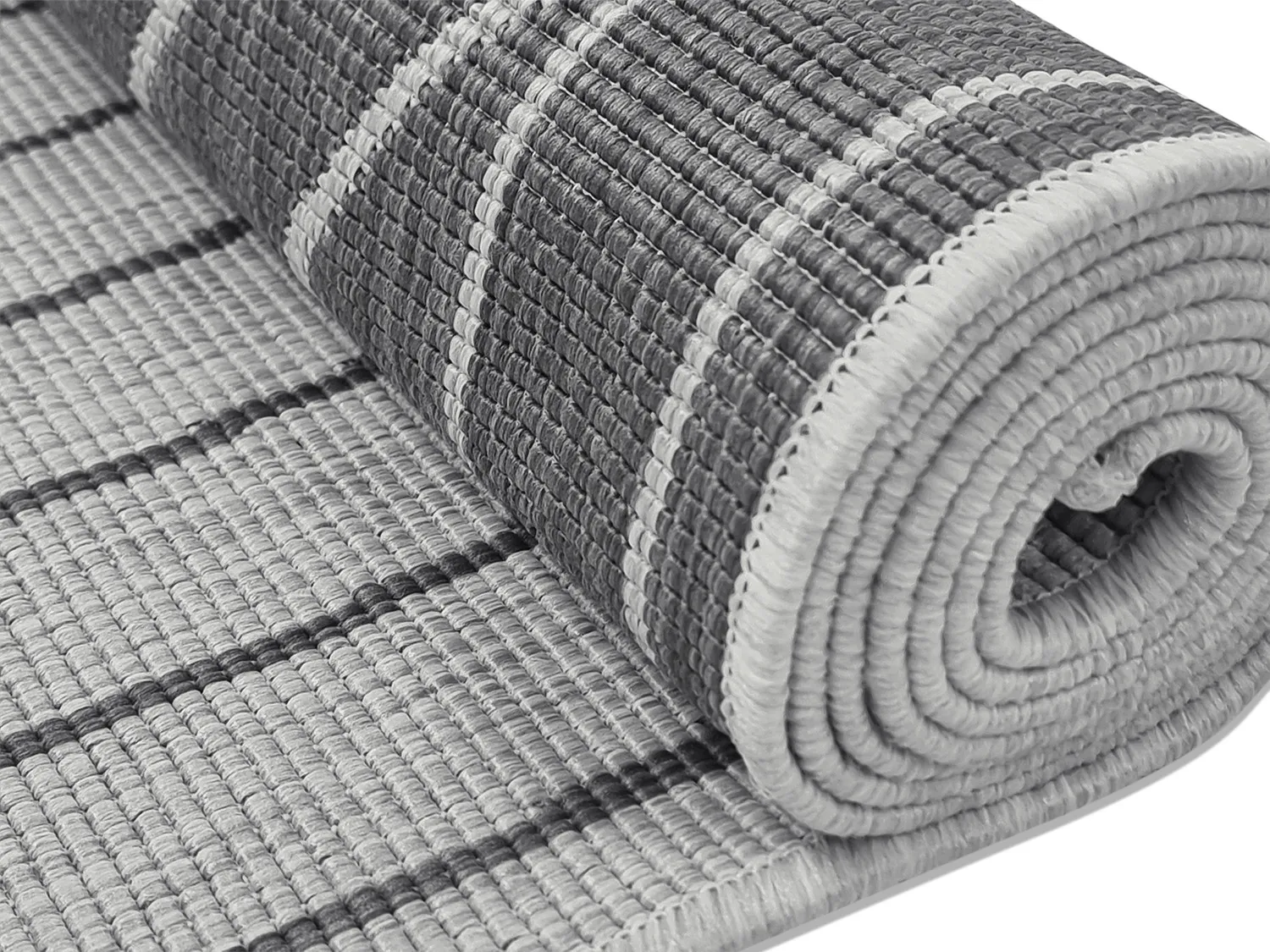 Vloerkleden voor binnen en buiten - Maynard (zwart)