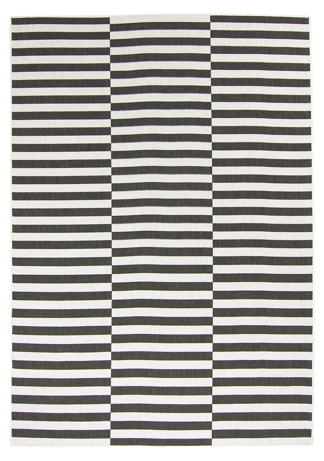 Vloerkleden voor binnen en buiten - Roscoe (zwart)