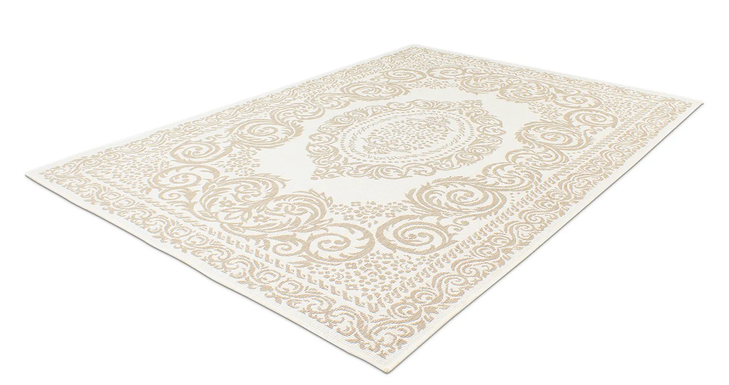 Vloerkleden voor binnen en buiten - Sylvaine (beige)