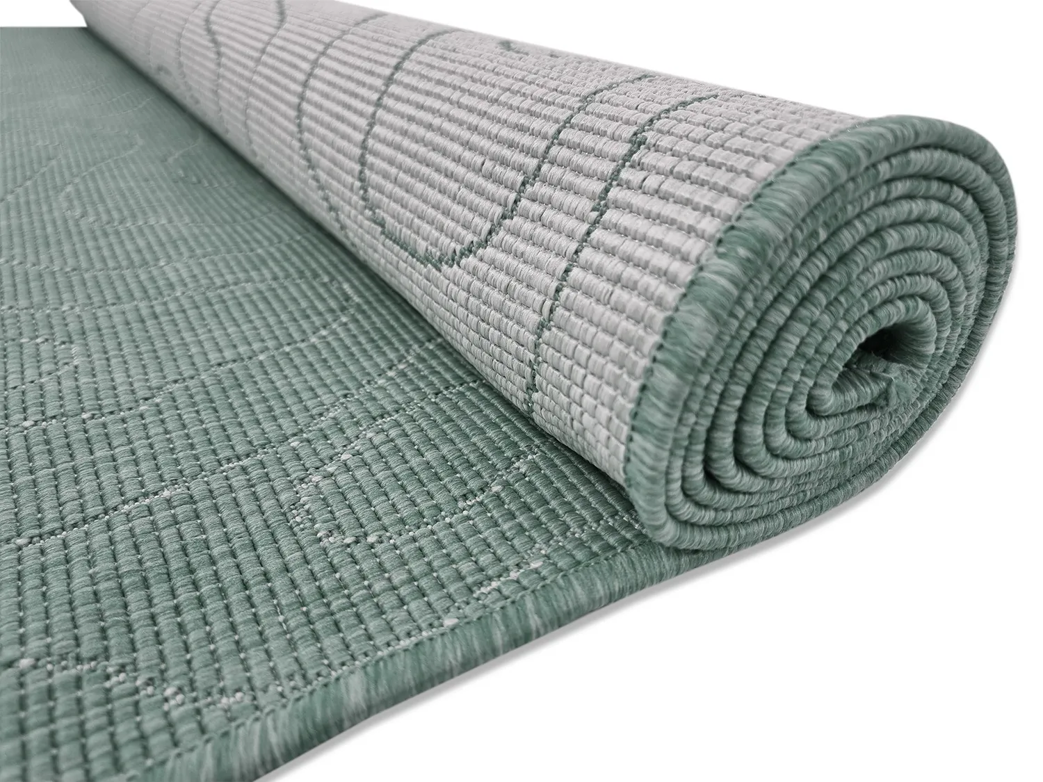 Vloerkleden voor binnen en buiten - Thurman (groente)