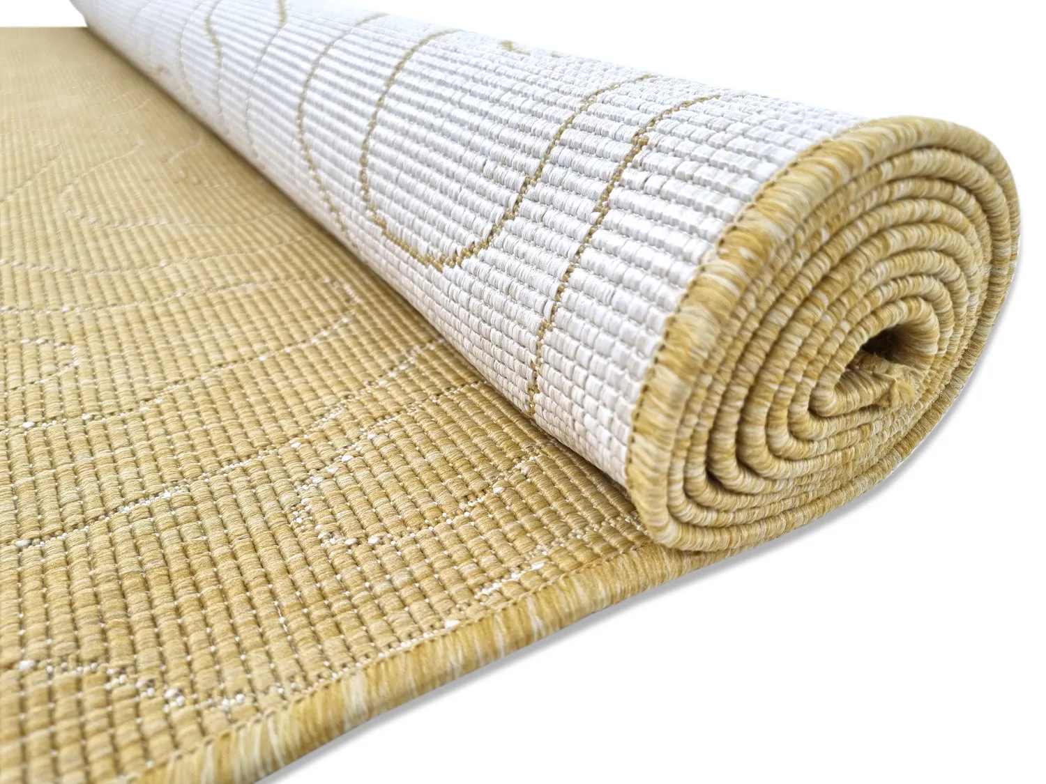 Vloerkleden voor binnen en buiten - Thurman (geel)