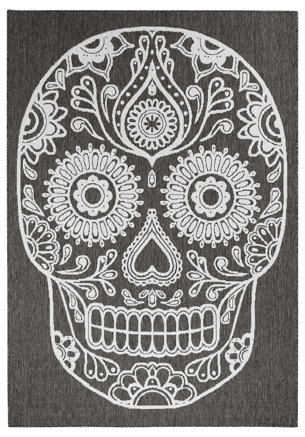 Vloerkleden voor binnen en buiten - Raylan (zwart)