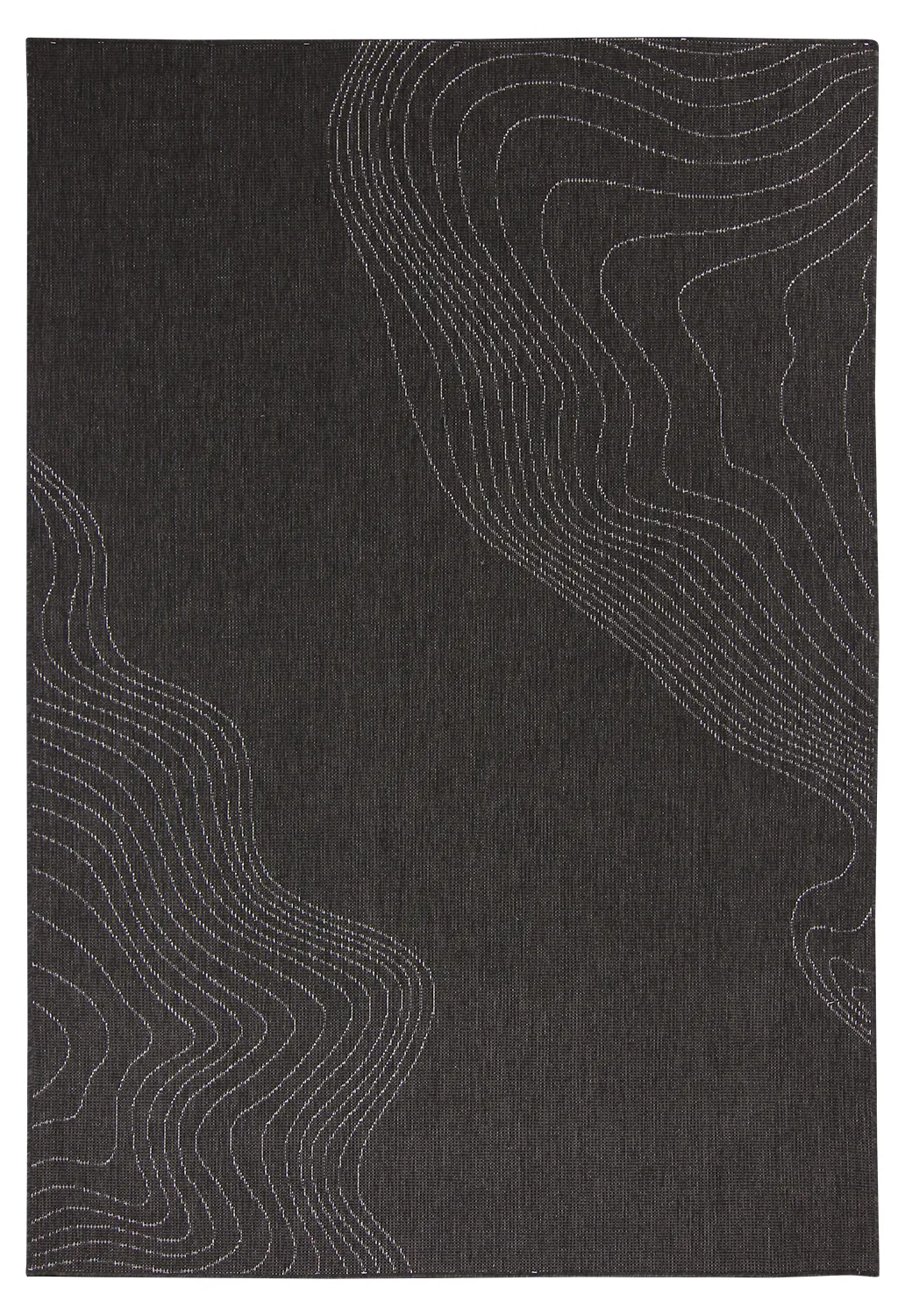 Vloerkleden voor binnen en buiten - Zelmare (zwart)