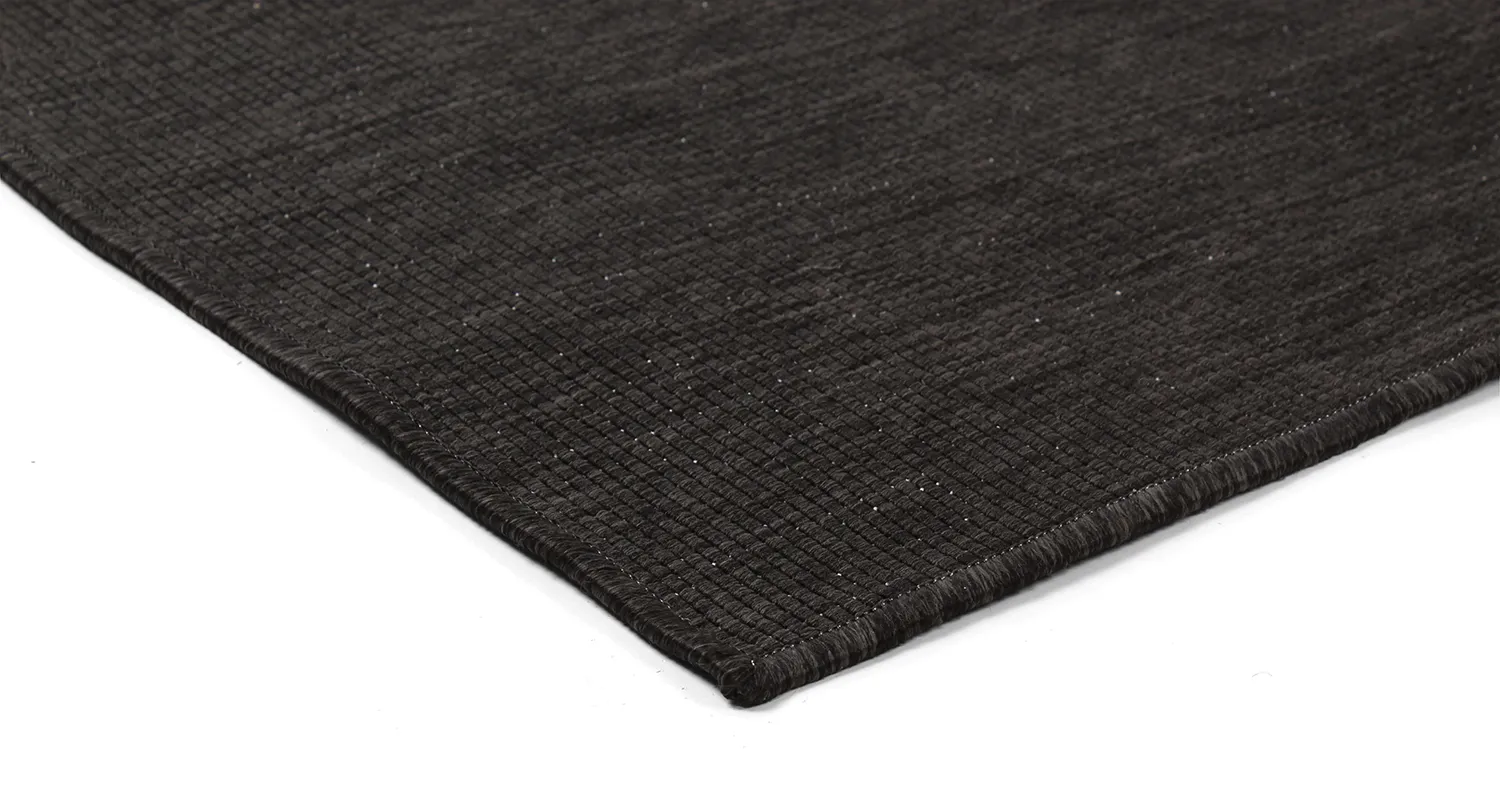 Vloerkleden voor binnen en buiten - Zelmare (zwart)