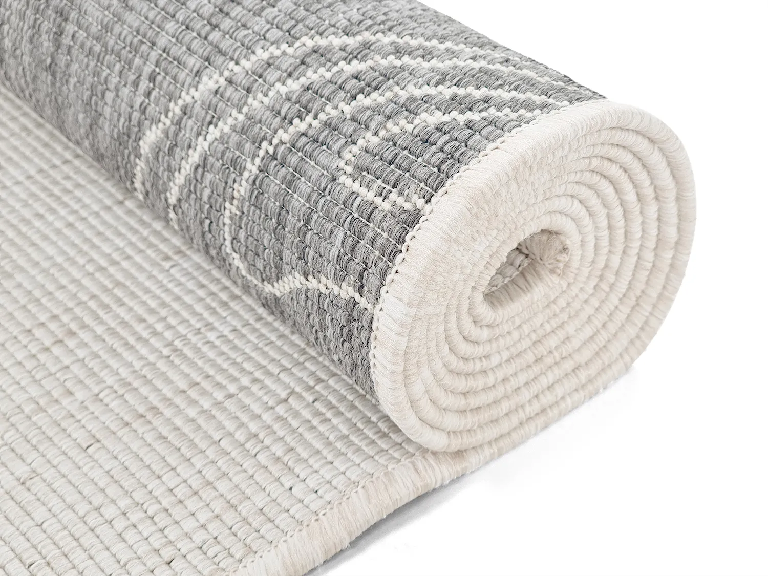 Vloerkleden voor binnen en buiten - Zelmare (gebroken wit)