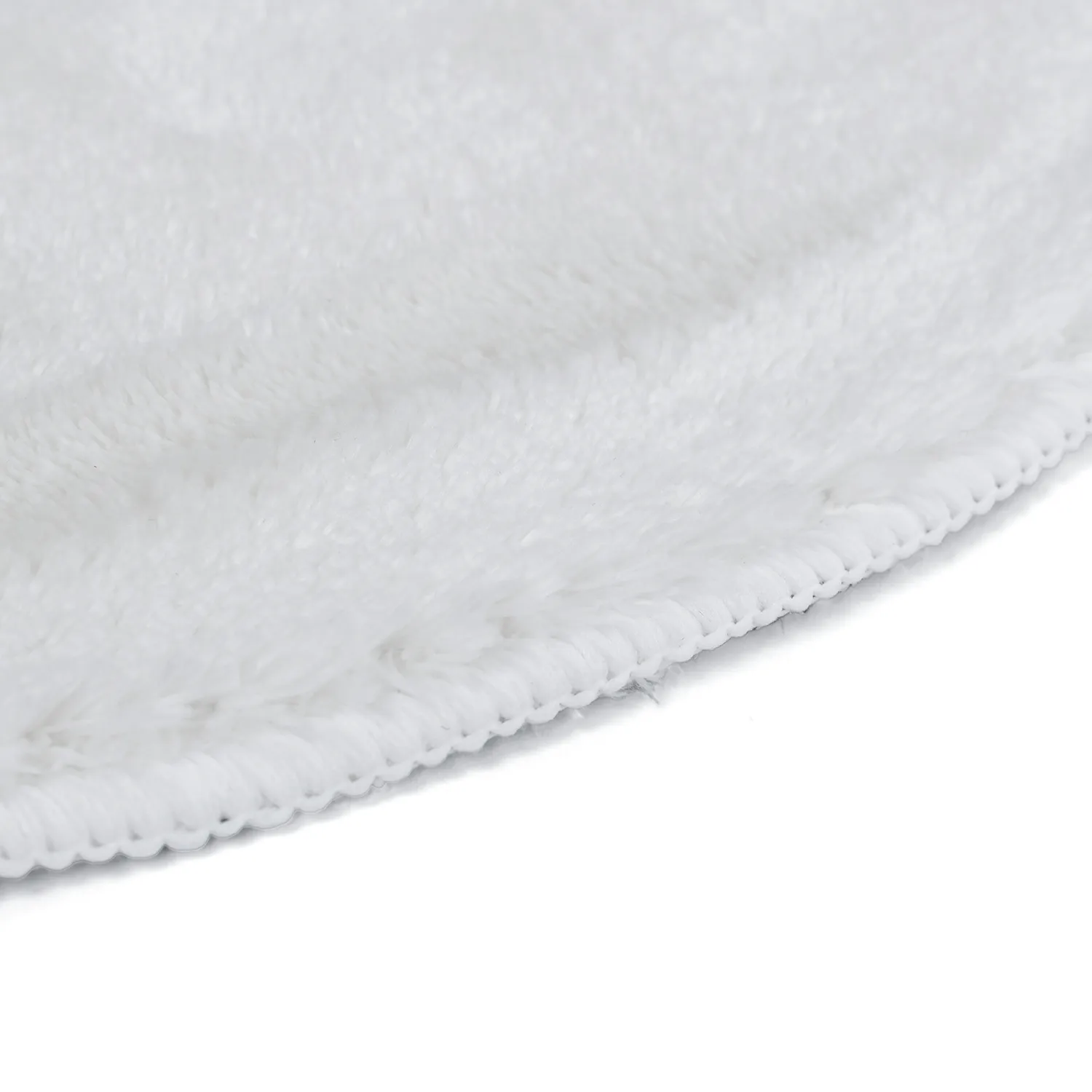Golvend Loper Vloerkleed - Aranga Super Soft Fur (wit)