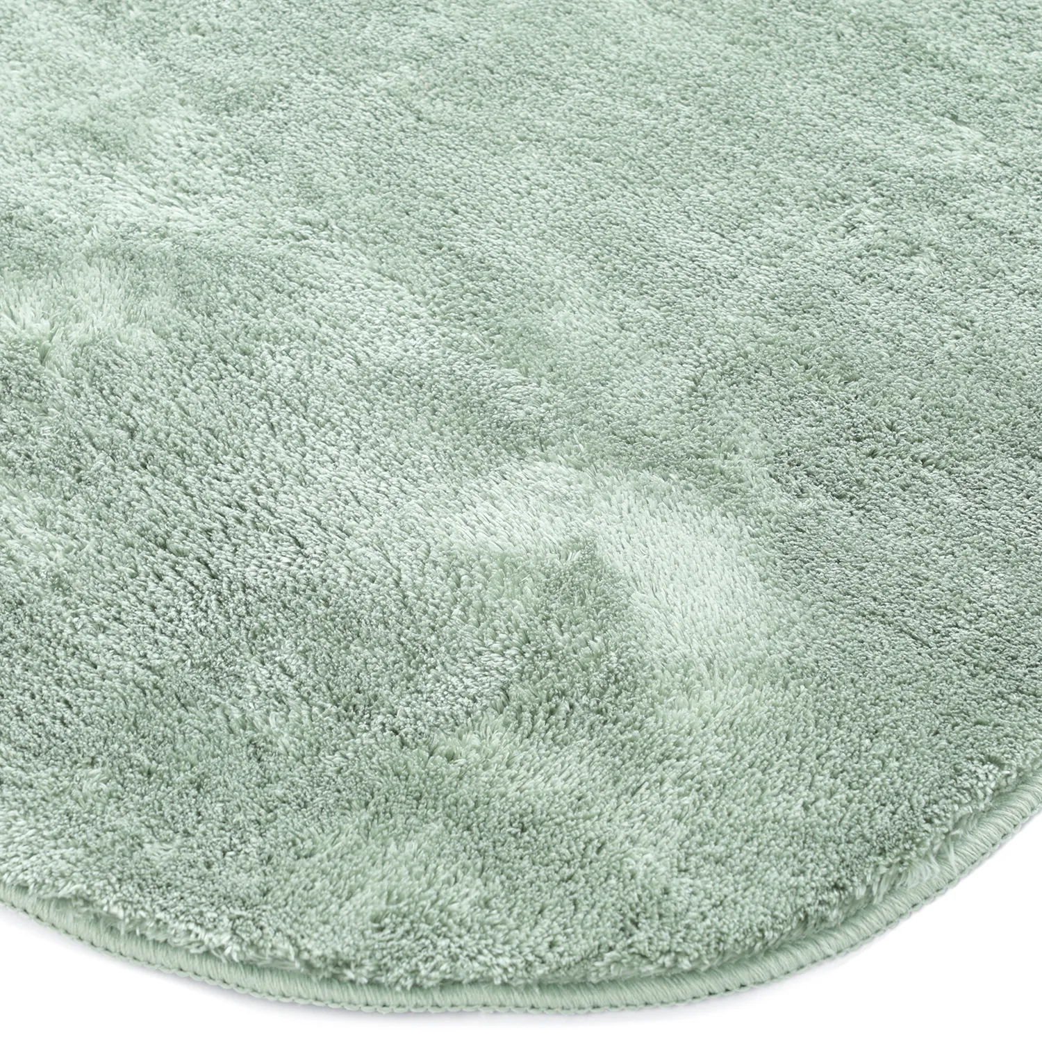 Golvend Loper Vloerkleed - Aranga Super Soft Fur (groente)