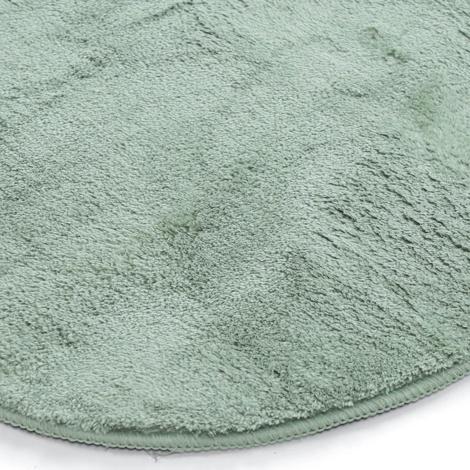 Golvend Loper Vloerkleed - Aranga Super Soft Fur (groente)