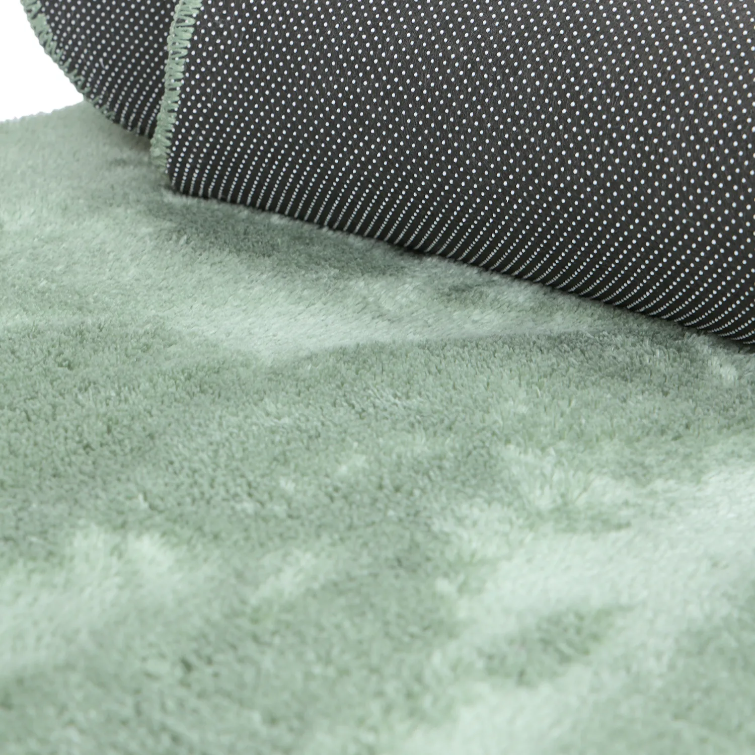 Golvend Loper Vloerkleed - Aranga Super Soft Fur (groente)
