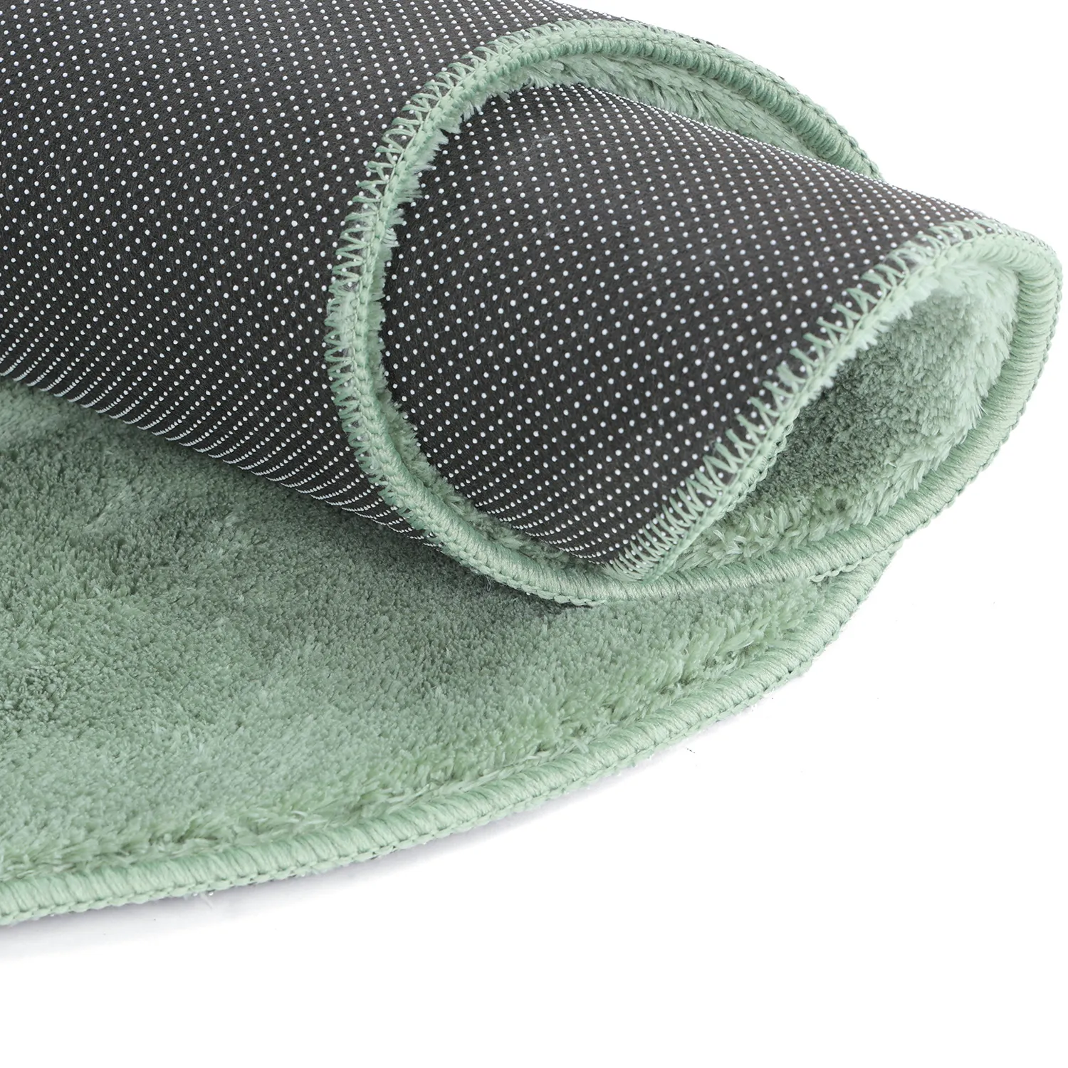 Golvend Loper Vloerkleed - Aranga Super Soft Fur (groente)