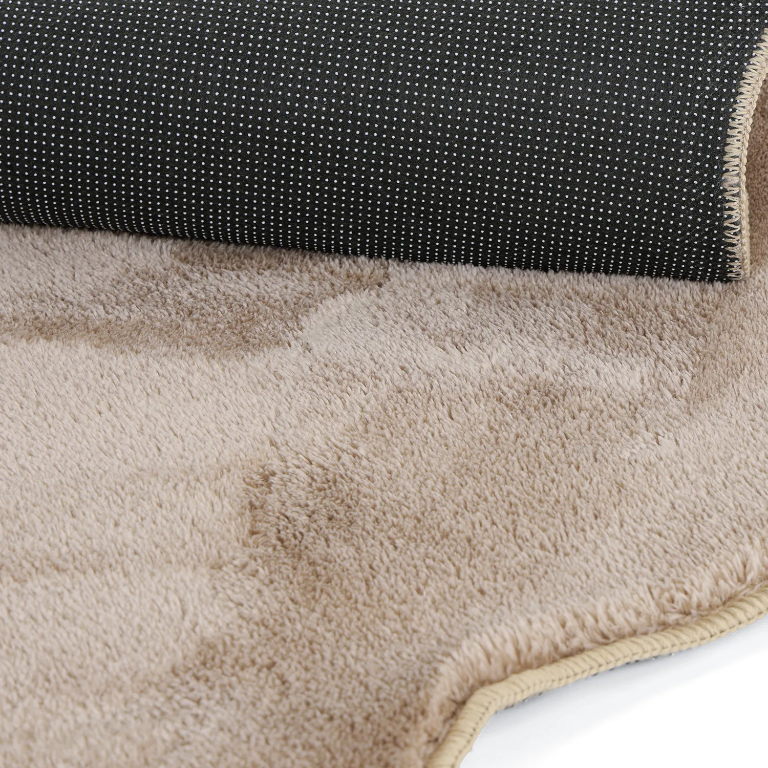 Rond Golvend Vloerkleed - Aranga Super Soft Fur (bruin)