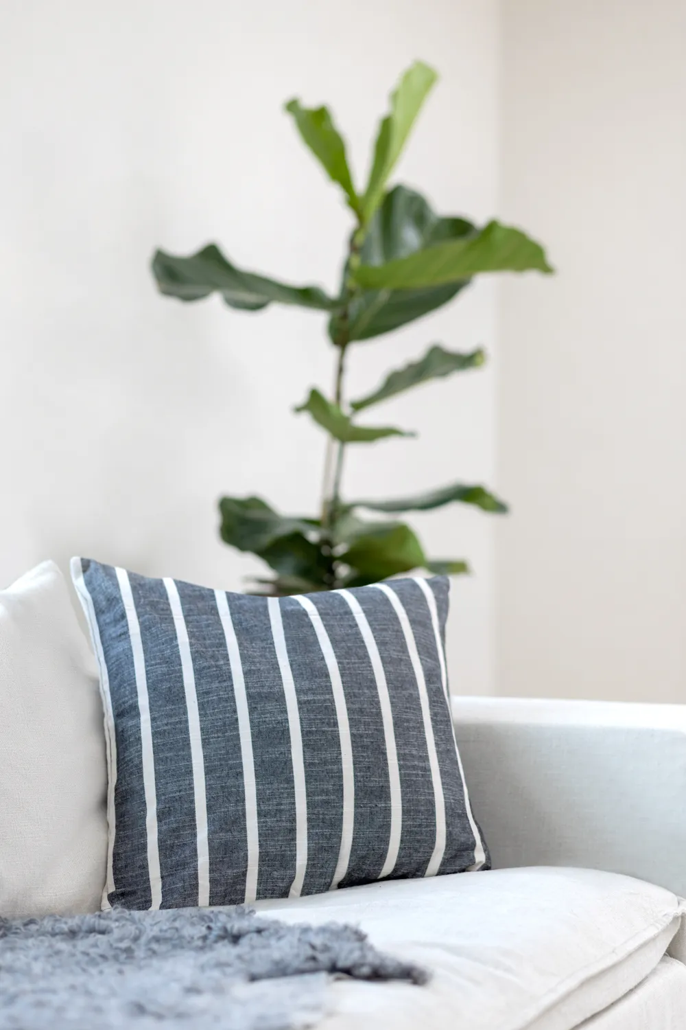 Kussensloop - Valentina (zwart)