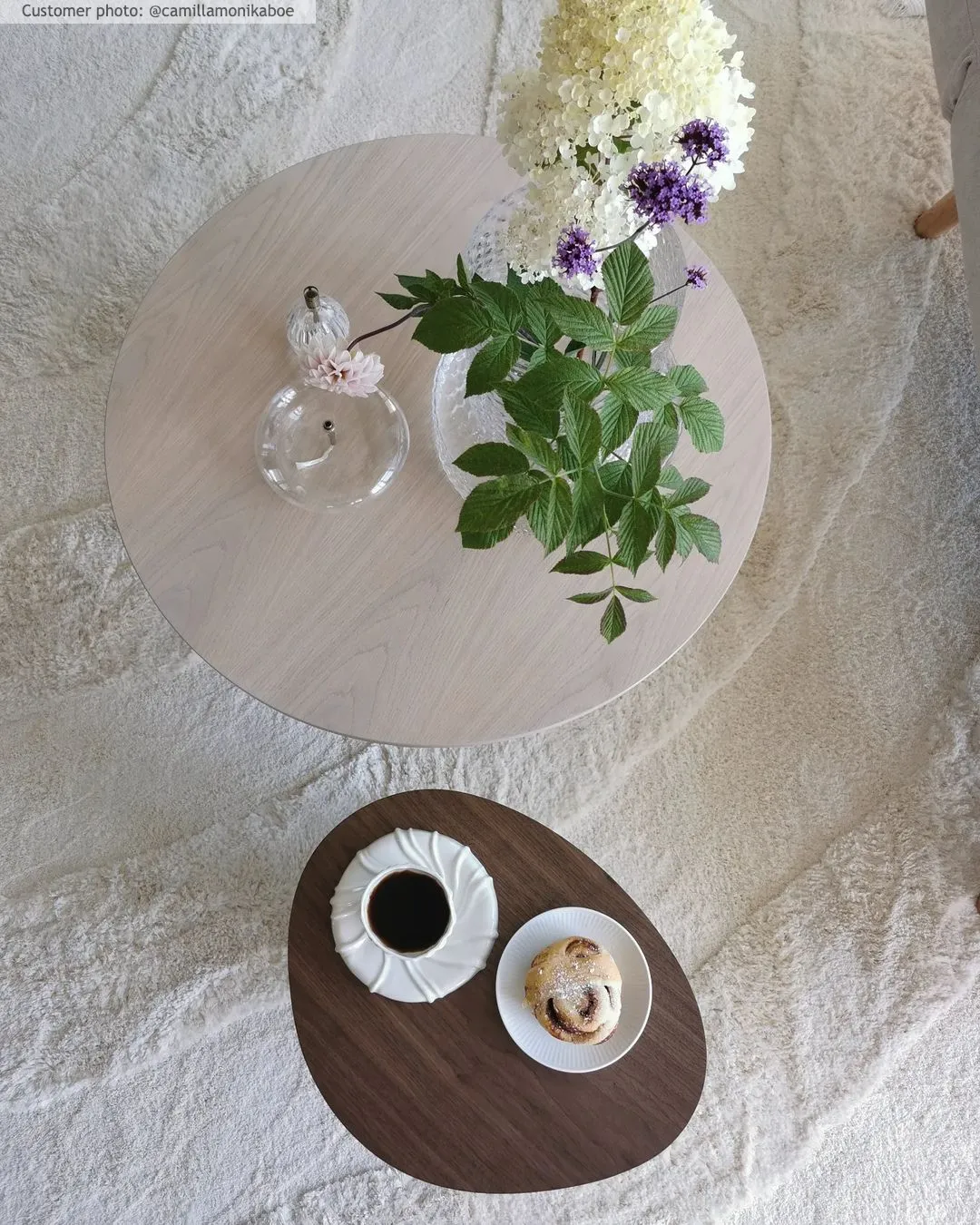 Hoogpolig vloerkleed - Vienne (offwhite)