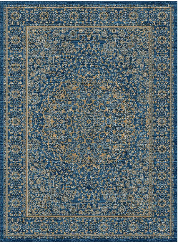 Wilton - Vinadio (blauw/goud)