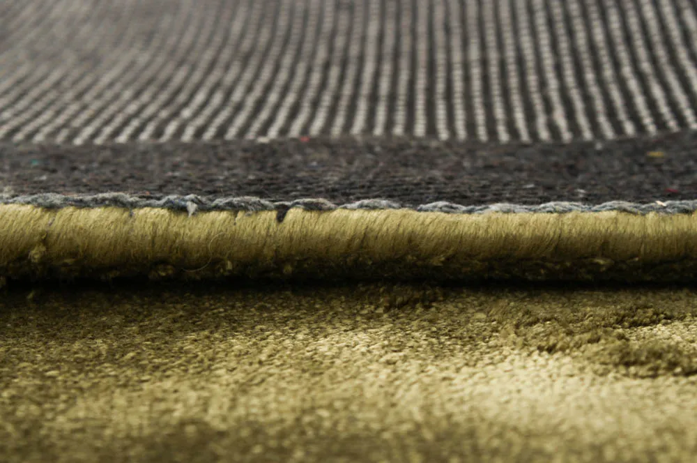 Viscose-vloerkleed - Jodhpur Special Luxury Edition (groen)