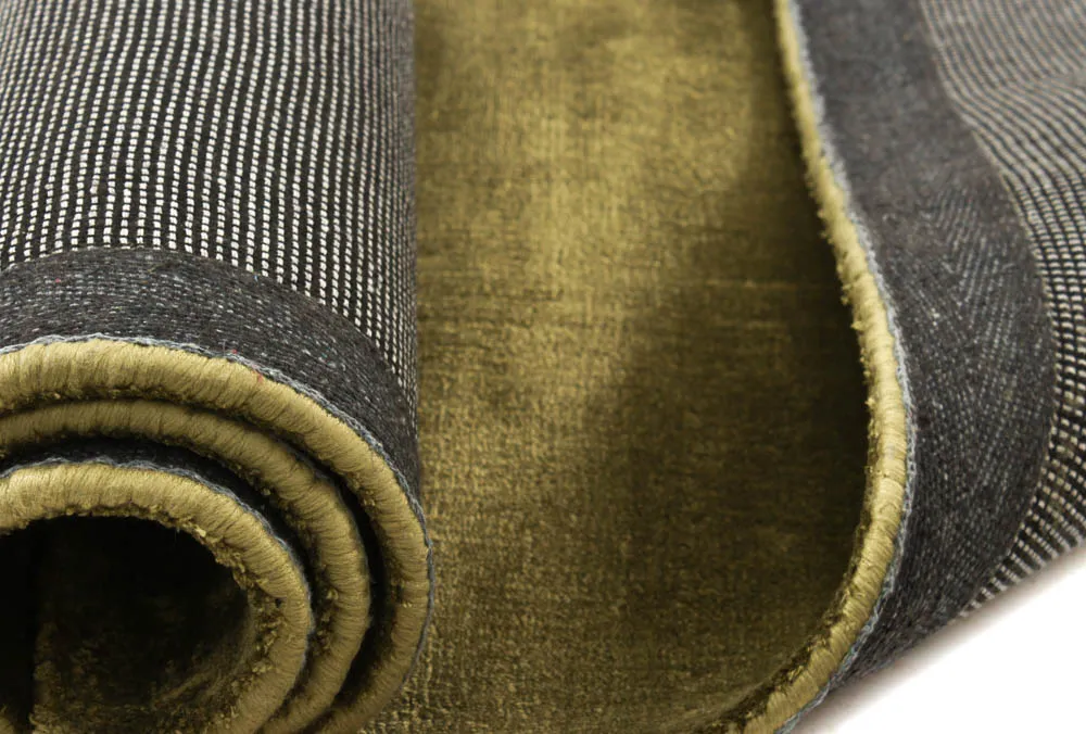 Viscose-vloerkleed - Jodhpur Special Luxury Edition (groen)