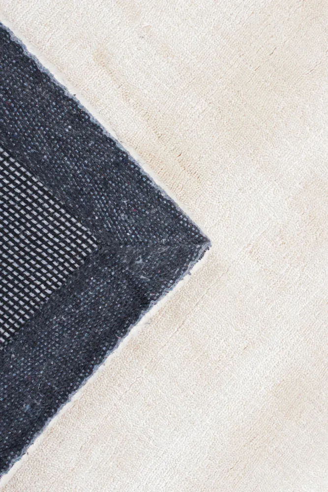 Viscose-vloerkleed - Jodhpur Special Luxury Edition (offwhite)