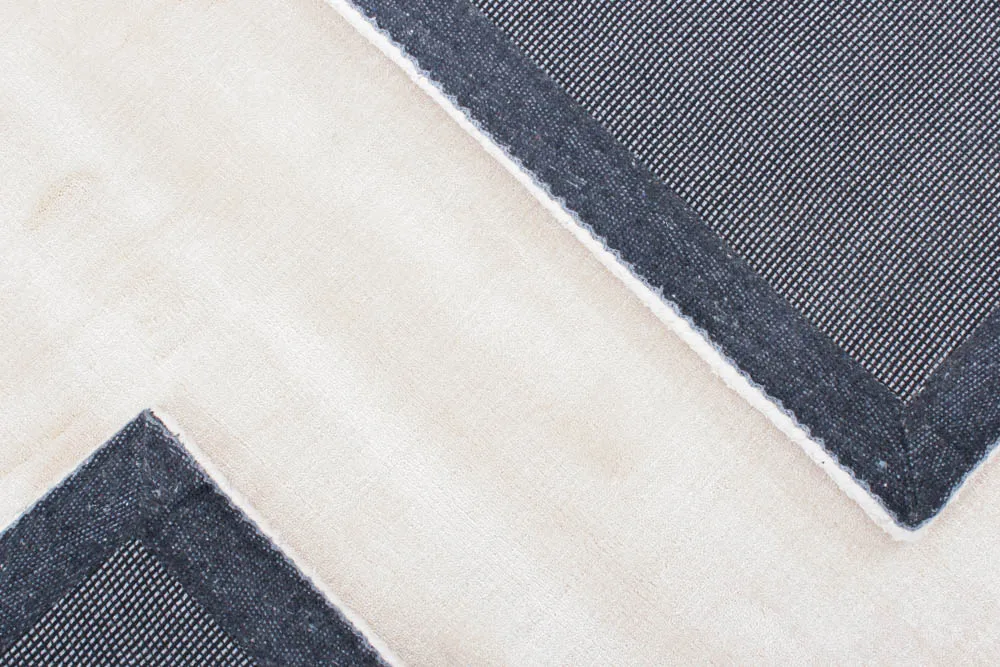 Viscose-vloerkleed - Jodhpur Special Luxury Edition (offwhite)