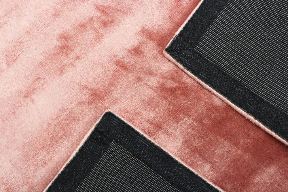 Viscose-vloerkleed - Jodhpur Special Luxury Edition (roze)