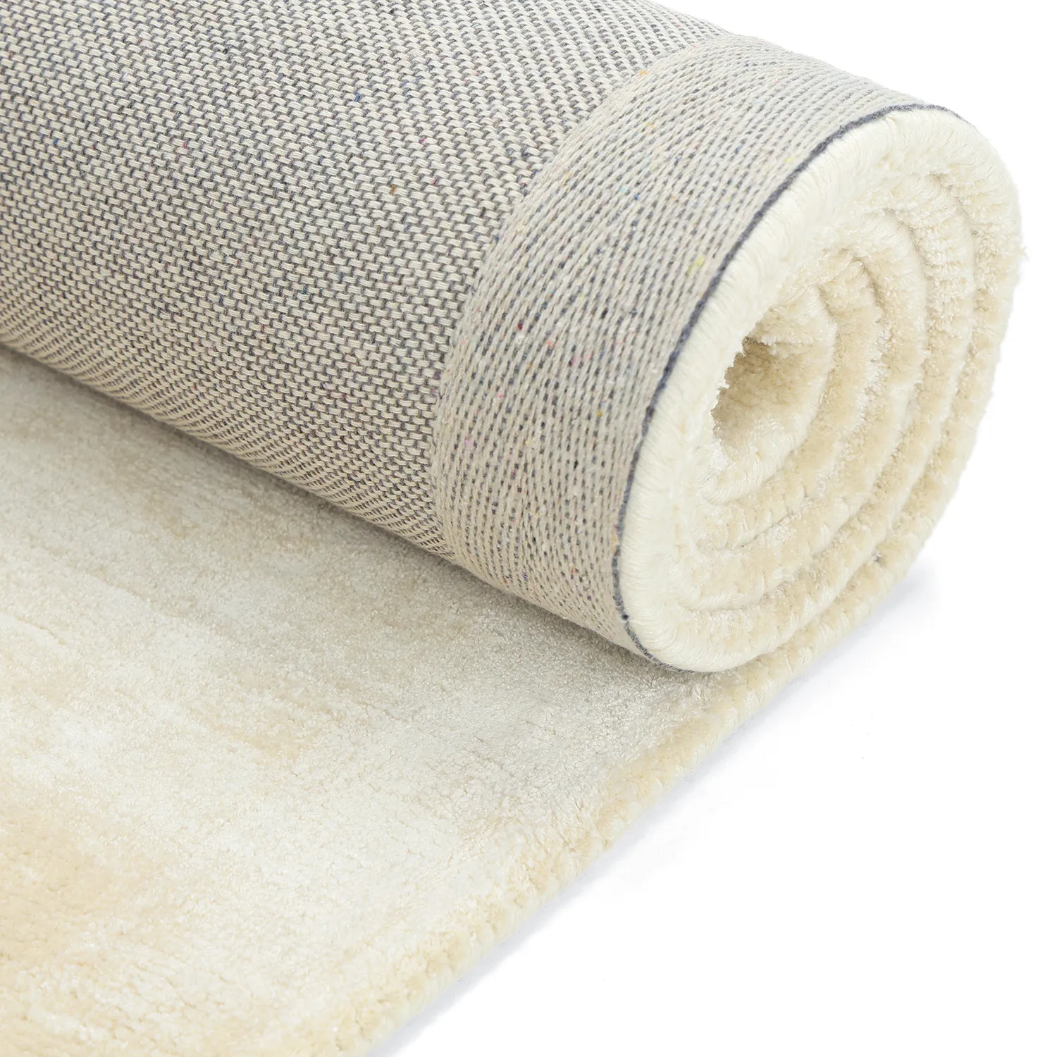 Viscose-vloerkleed - Jodhpur Special Luxury Edition (licht beige)