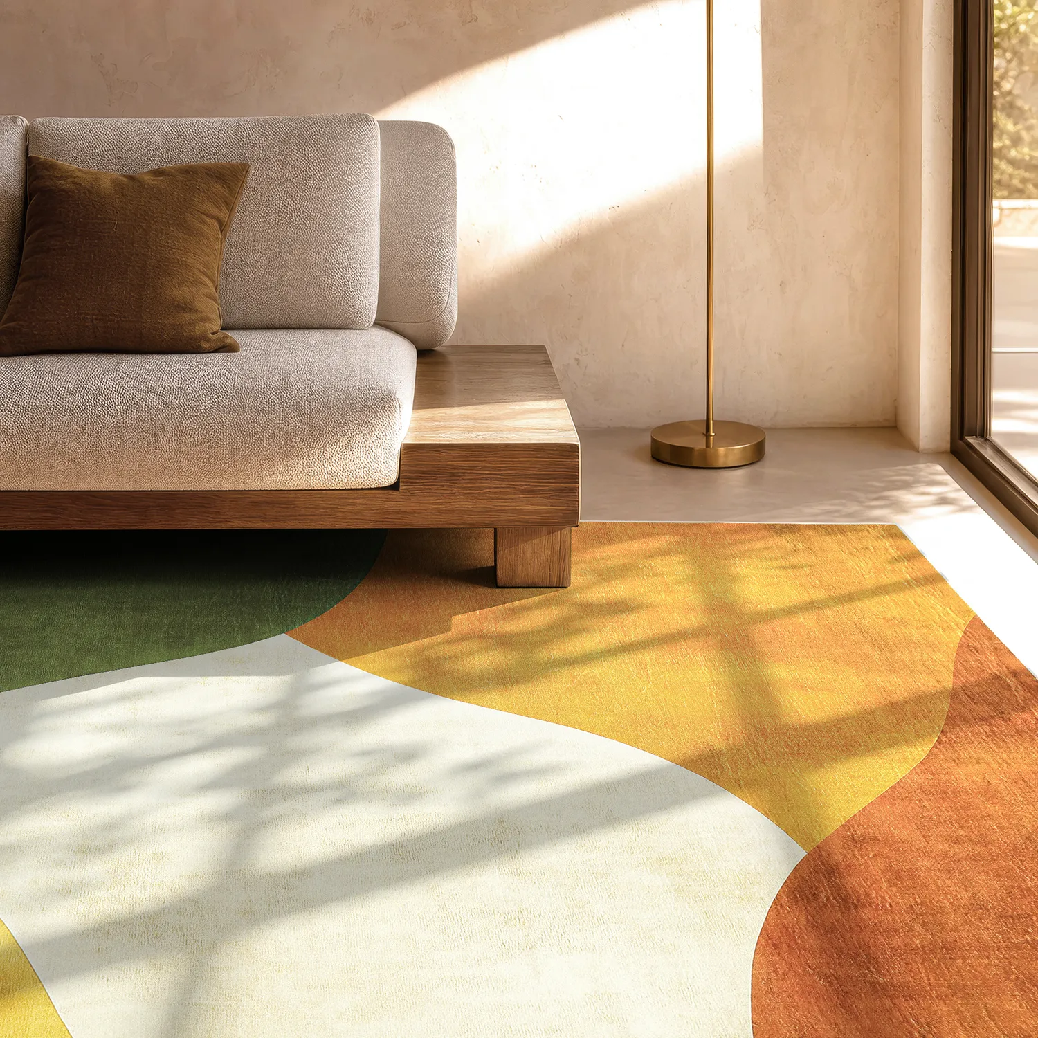 Wilton - Auckland (terracotta/groen/multi)