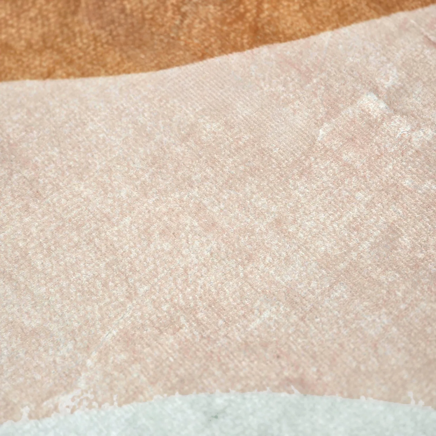 Rond vloerkleed - Barcelona (champagne)