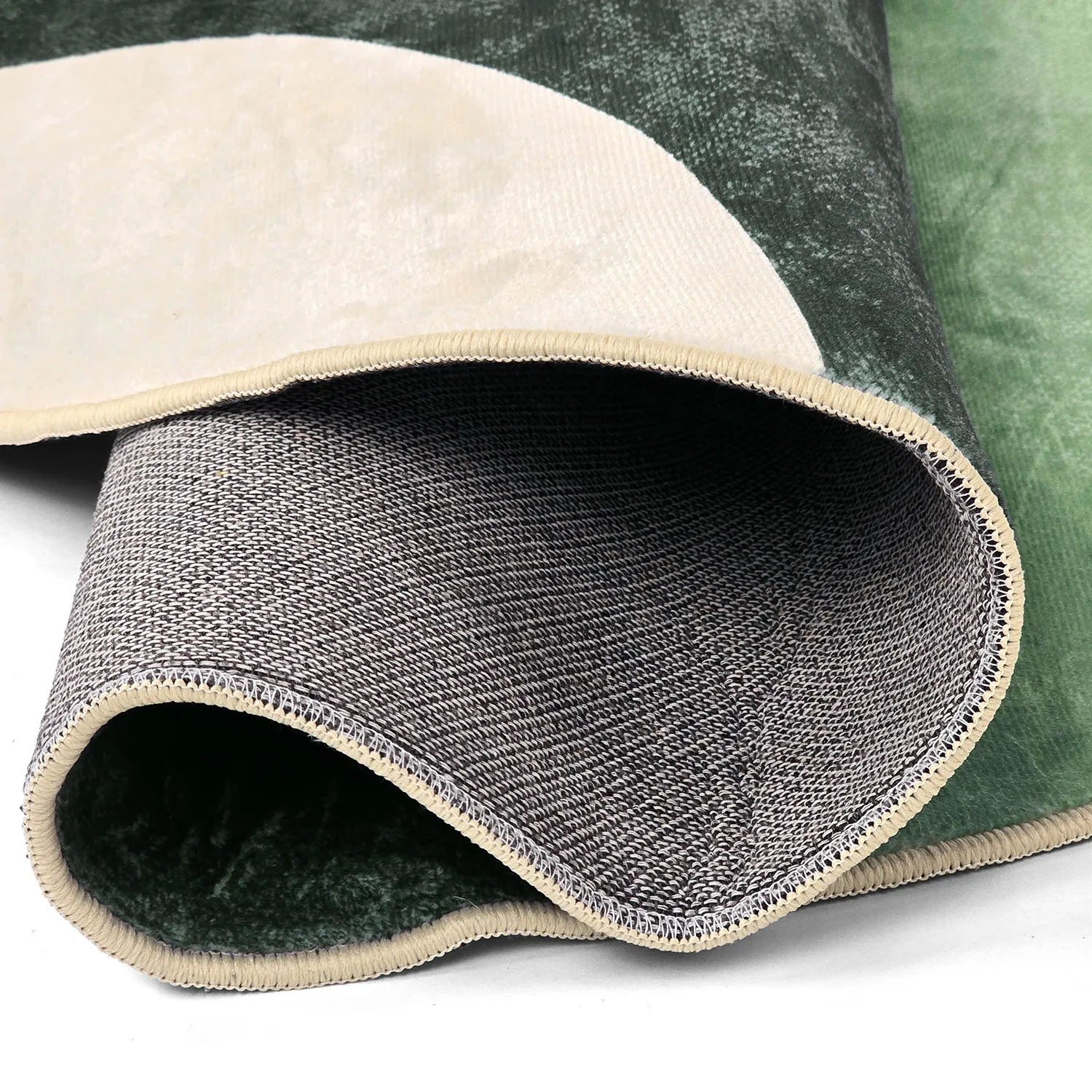 Rond vloerkleed - Barcelona (groente)