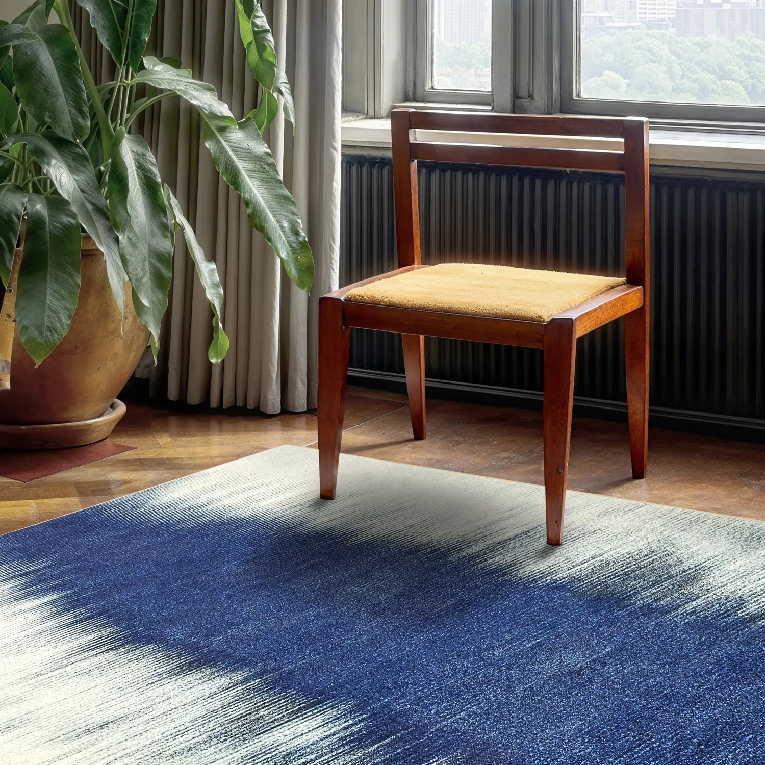 Wilton - Cara (wit/donkerblauw)