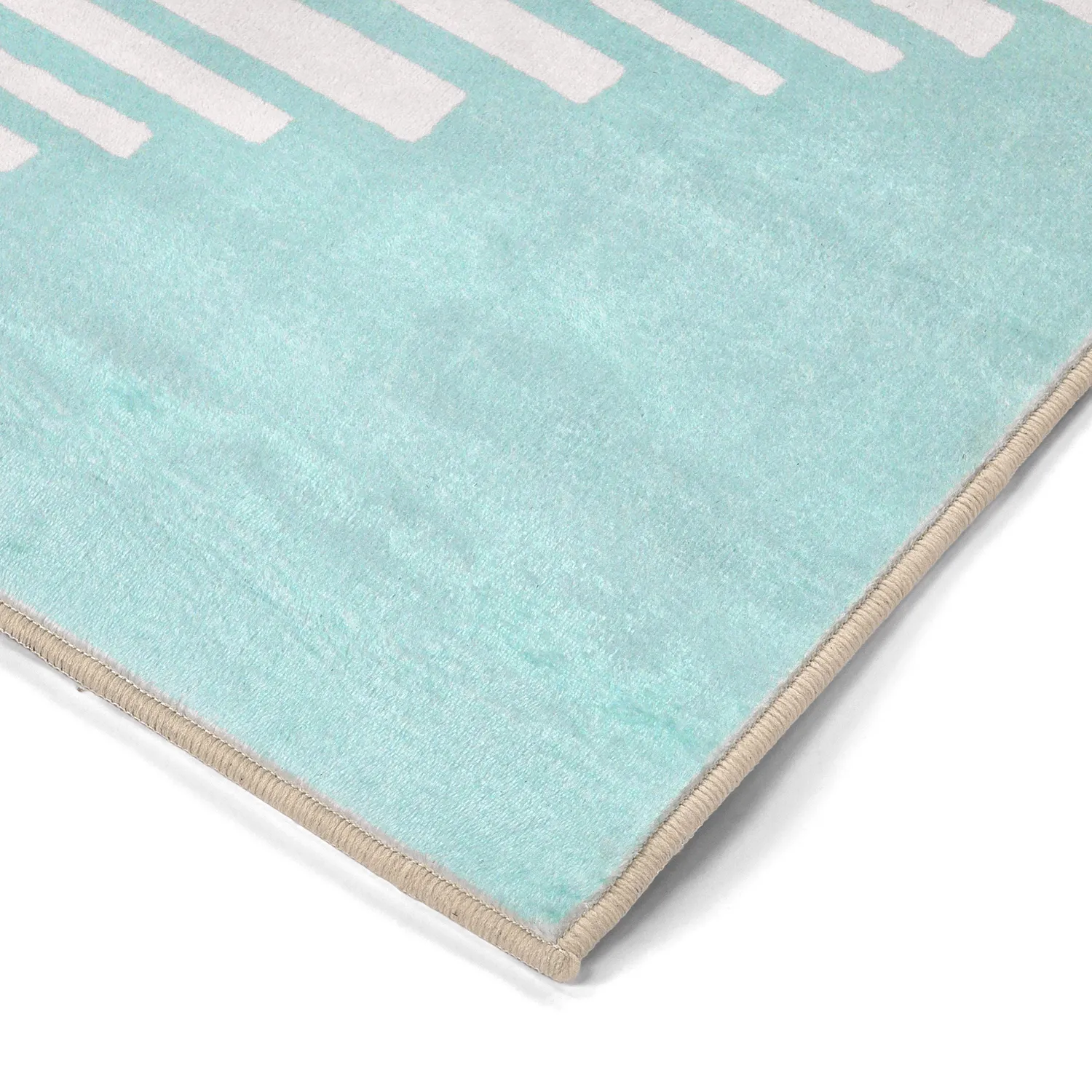 Wilton - Carmen (lichtblauw/wit)