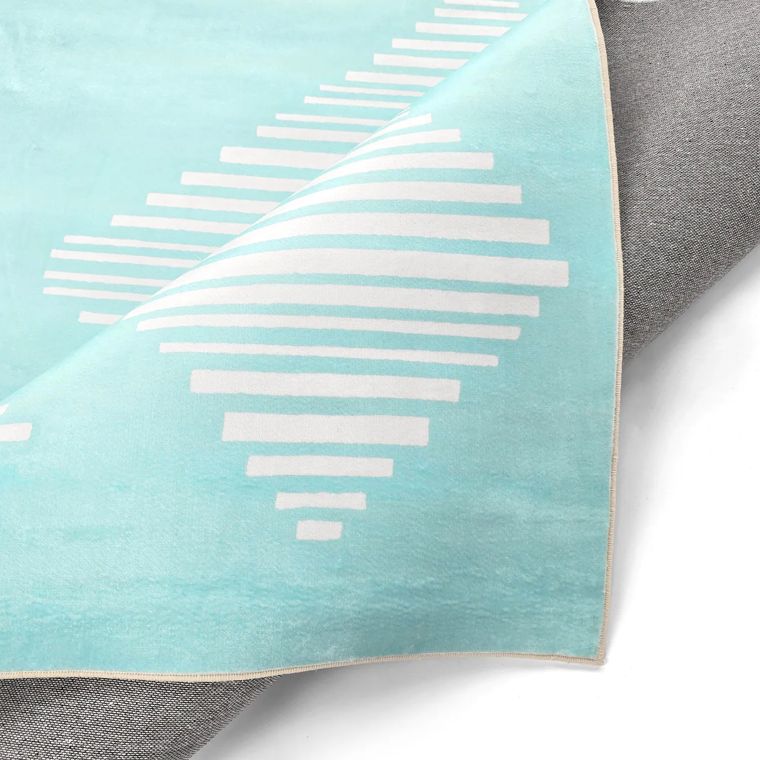 Wilton - Carmen (lichtblauw/wit)